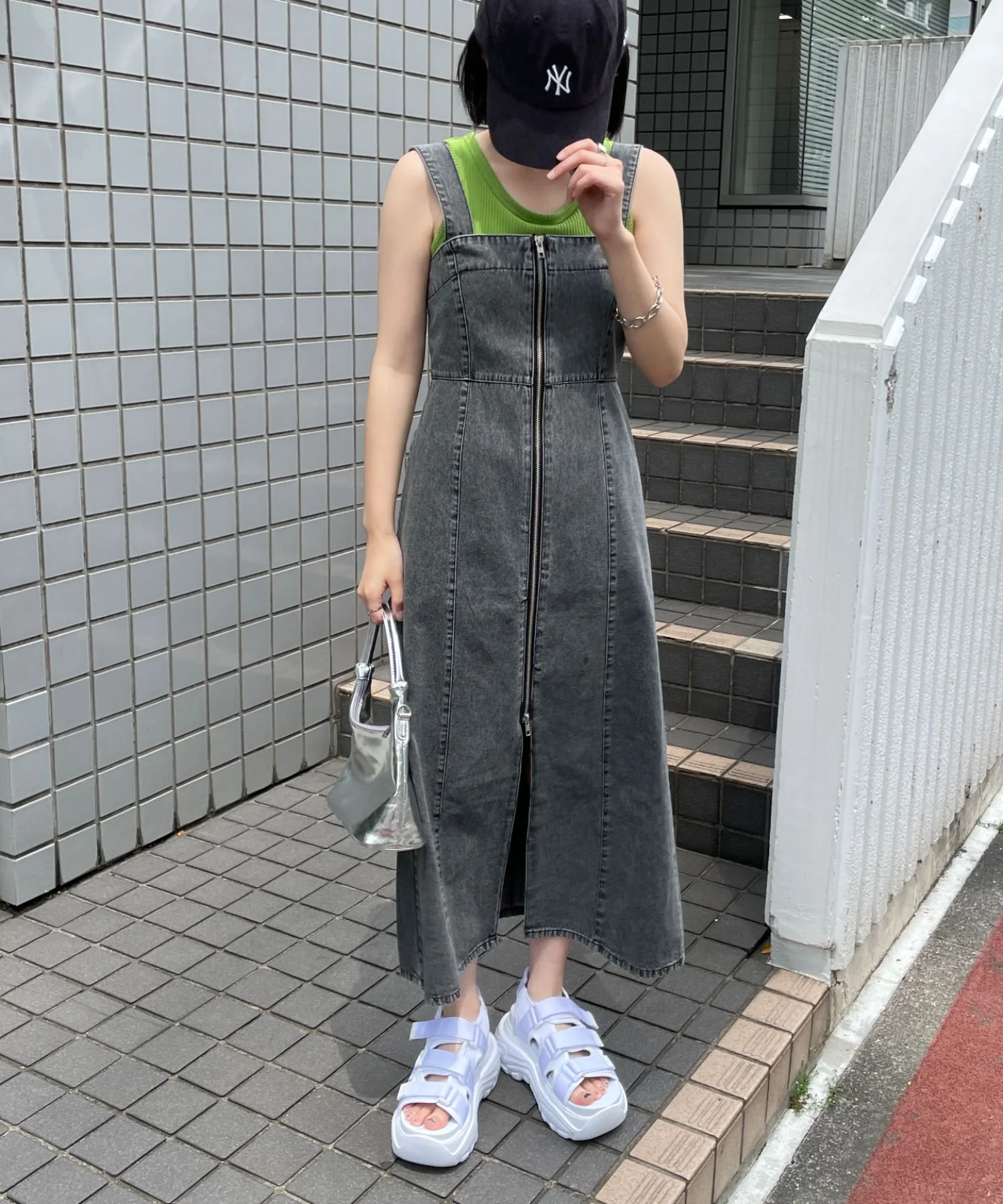 デニムWジップジャンスカ - Image 11
