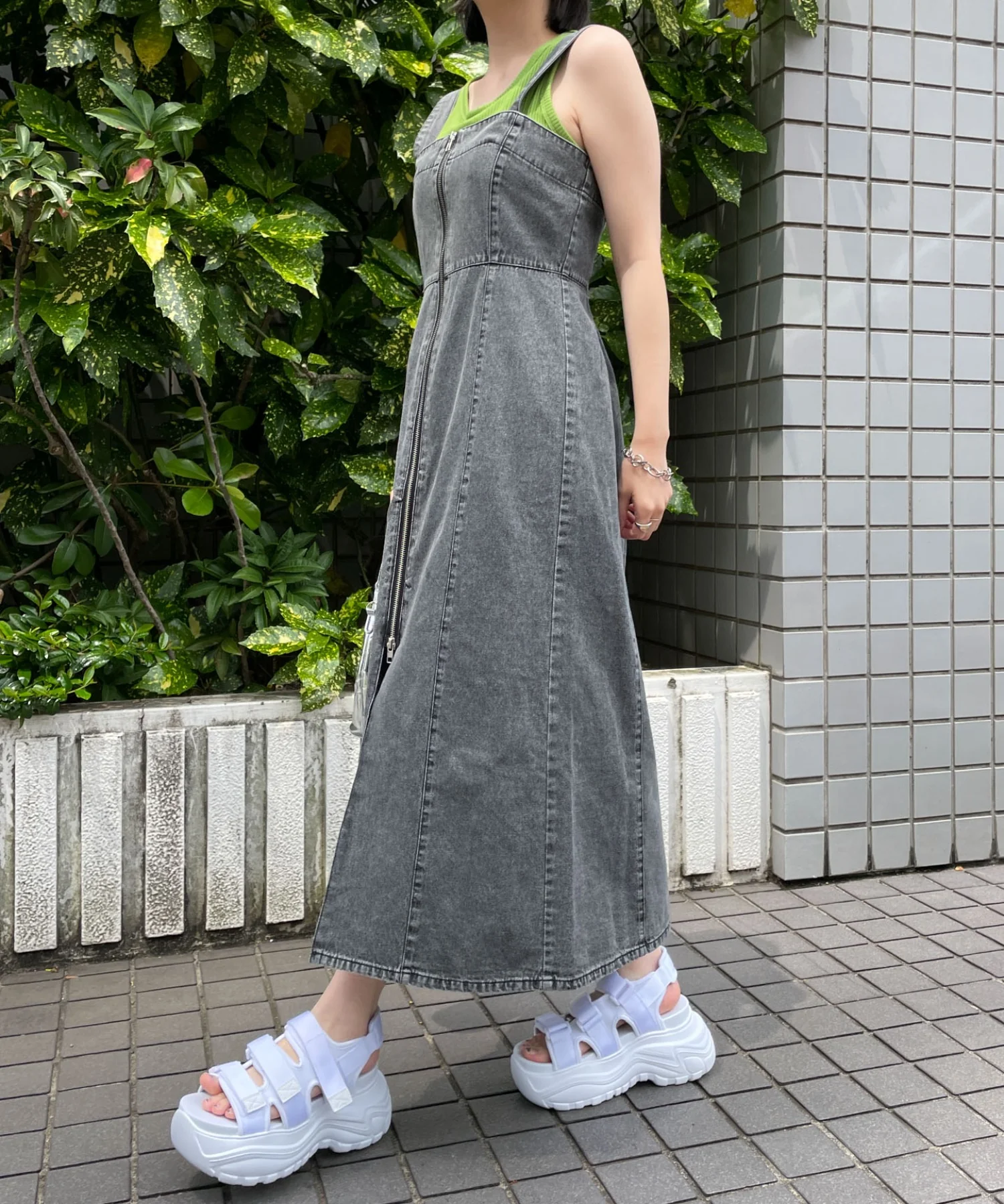 デニムWジップジャンスカ - Image 12