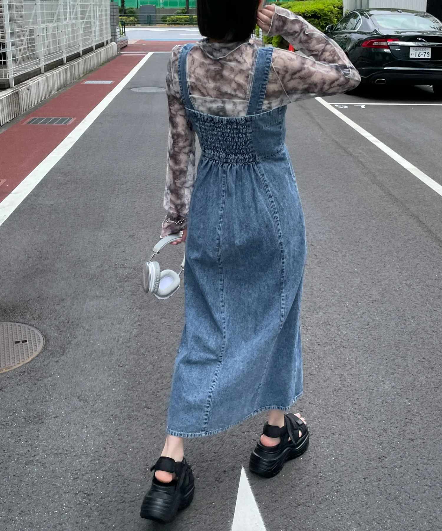 デニムWジップジャンスカ - Image 8
