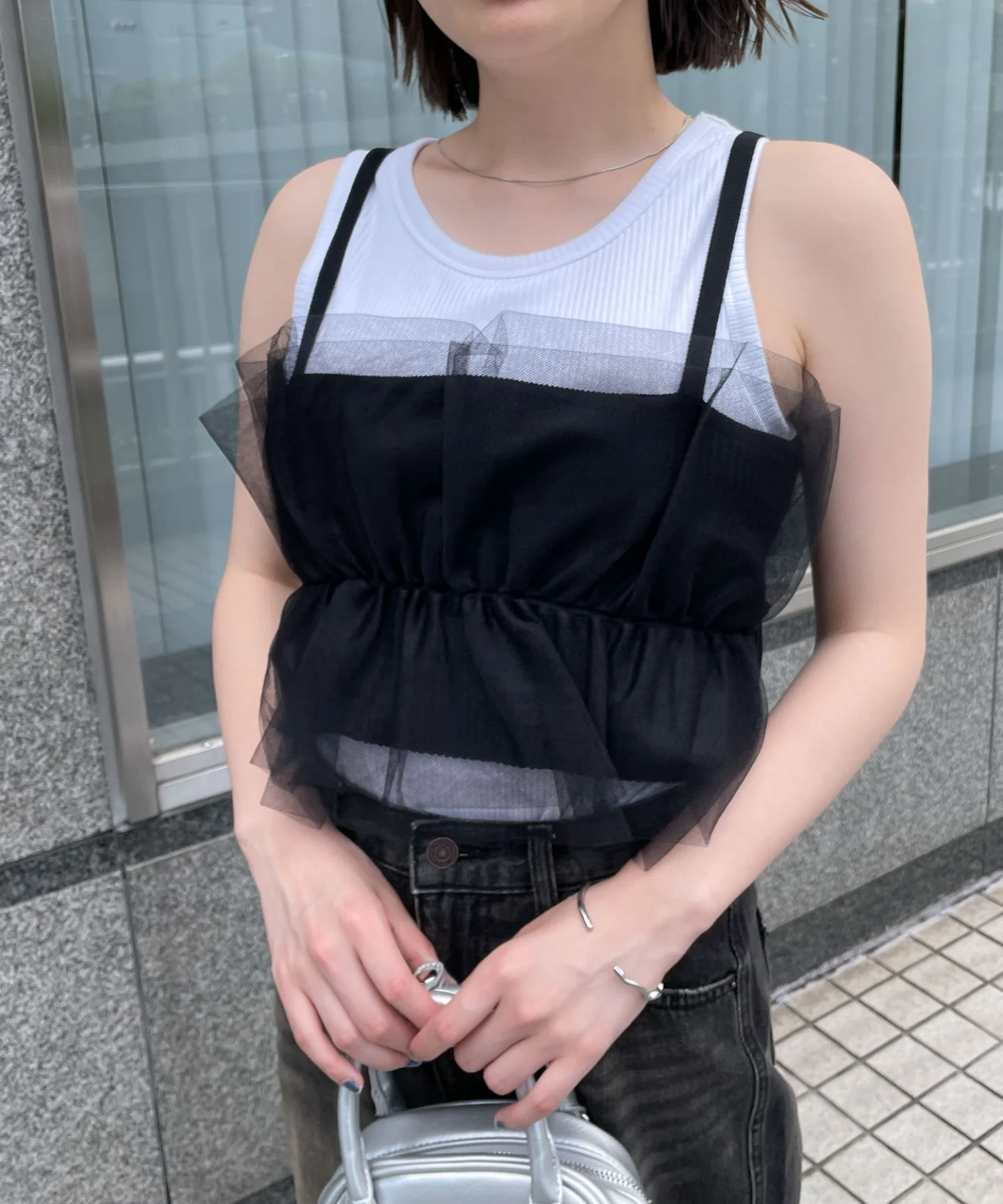 リブチュールドッキングビスチェ - Image 10