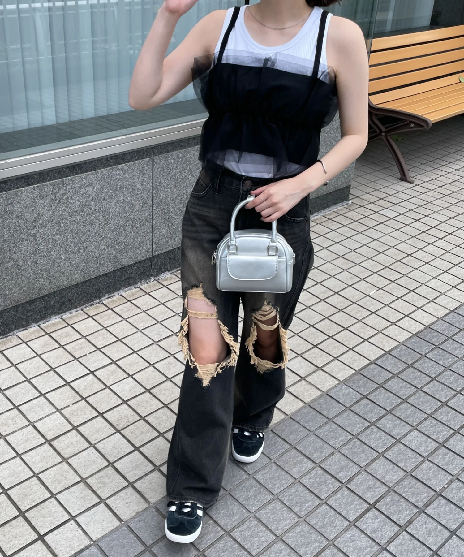 リブチュールドッキングビスチェ - Image 12