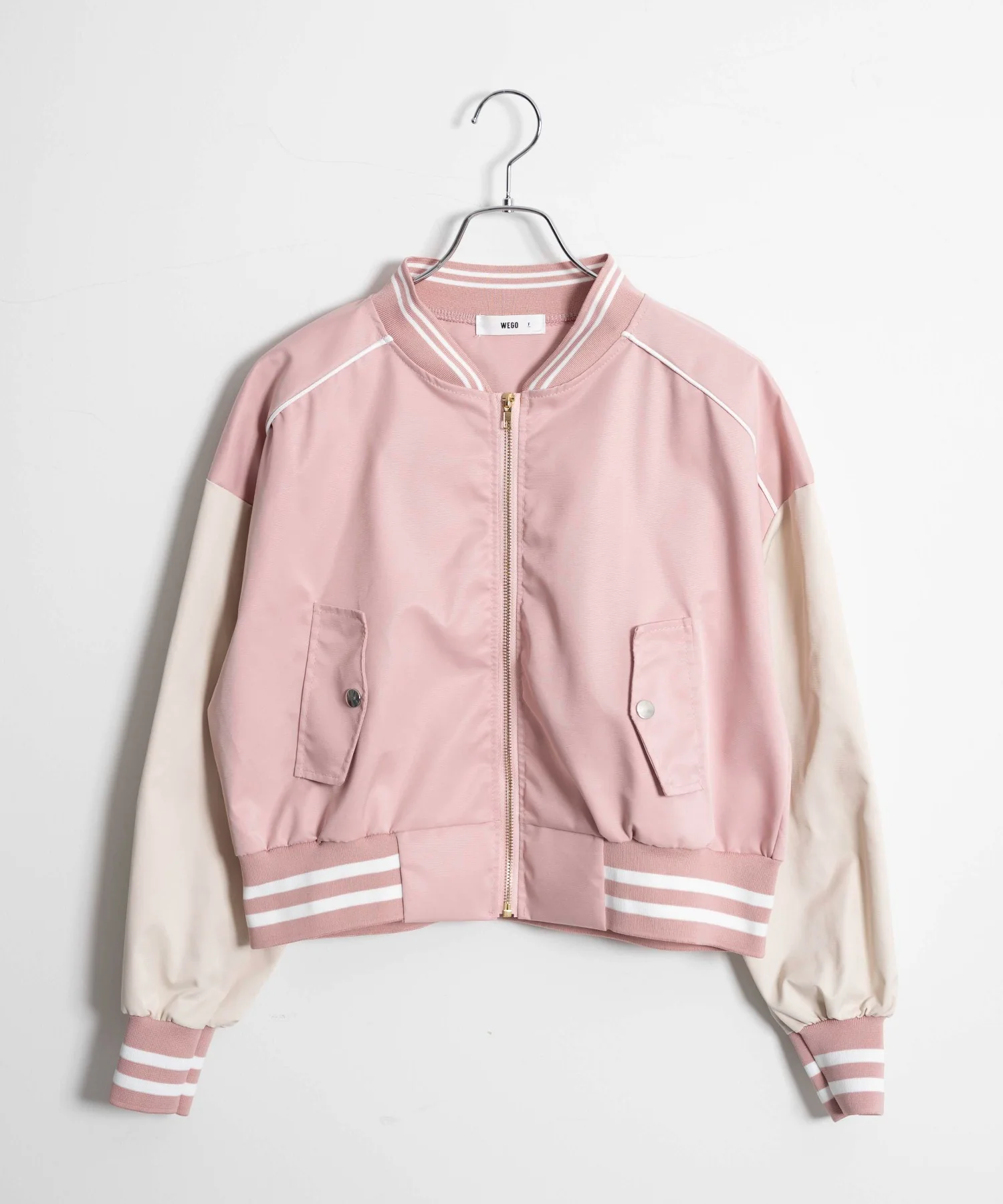 配色デザインブルゾン - Image 16