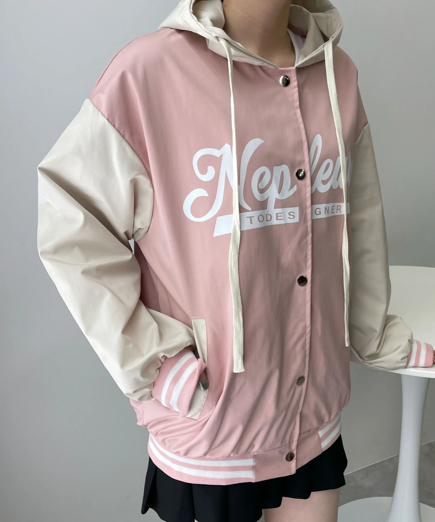 フード付きブルゾン - Image 10
