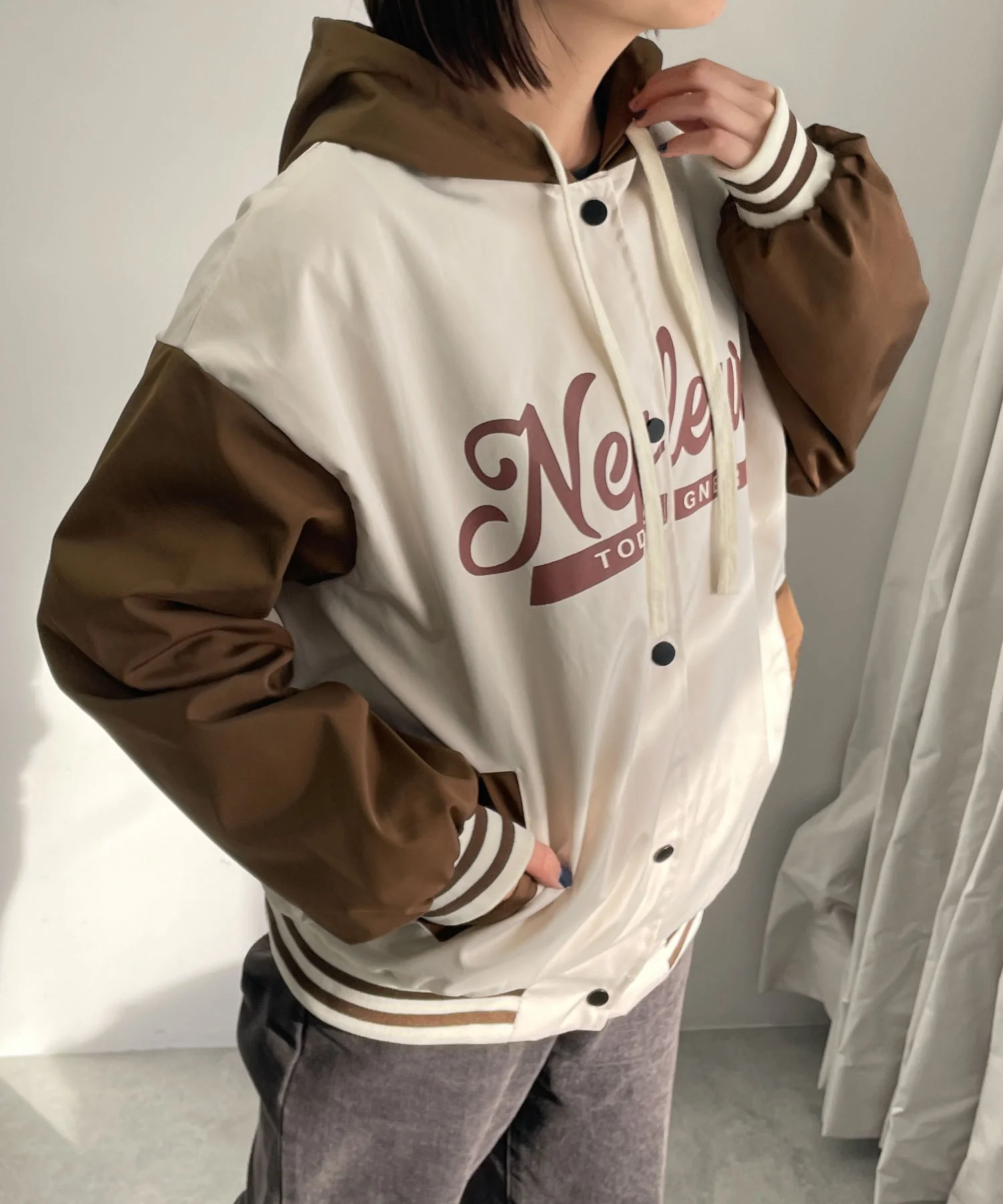 フード付きブルゾン - Image 18