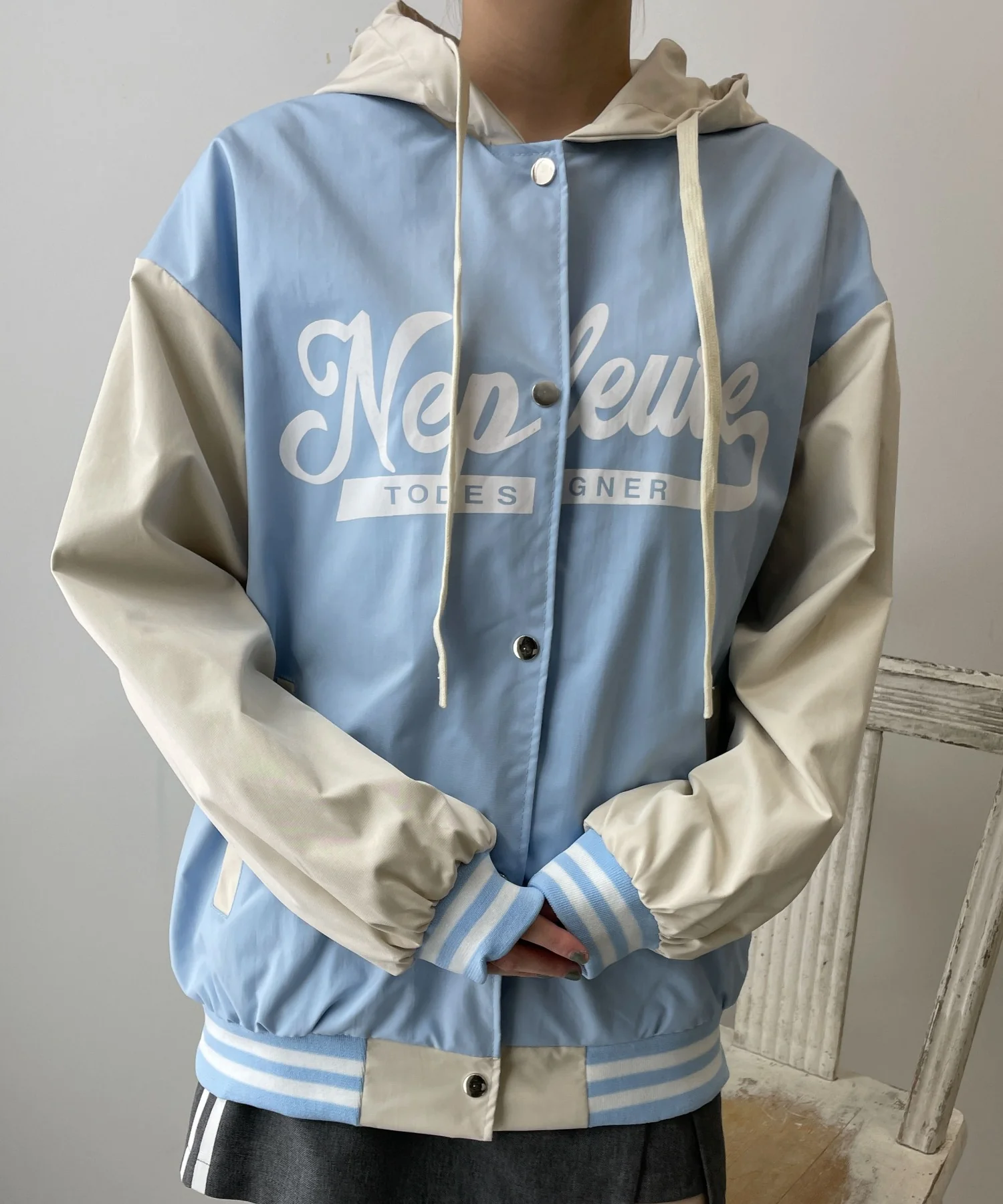フード付きブルゾン - Image 5