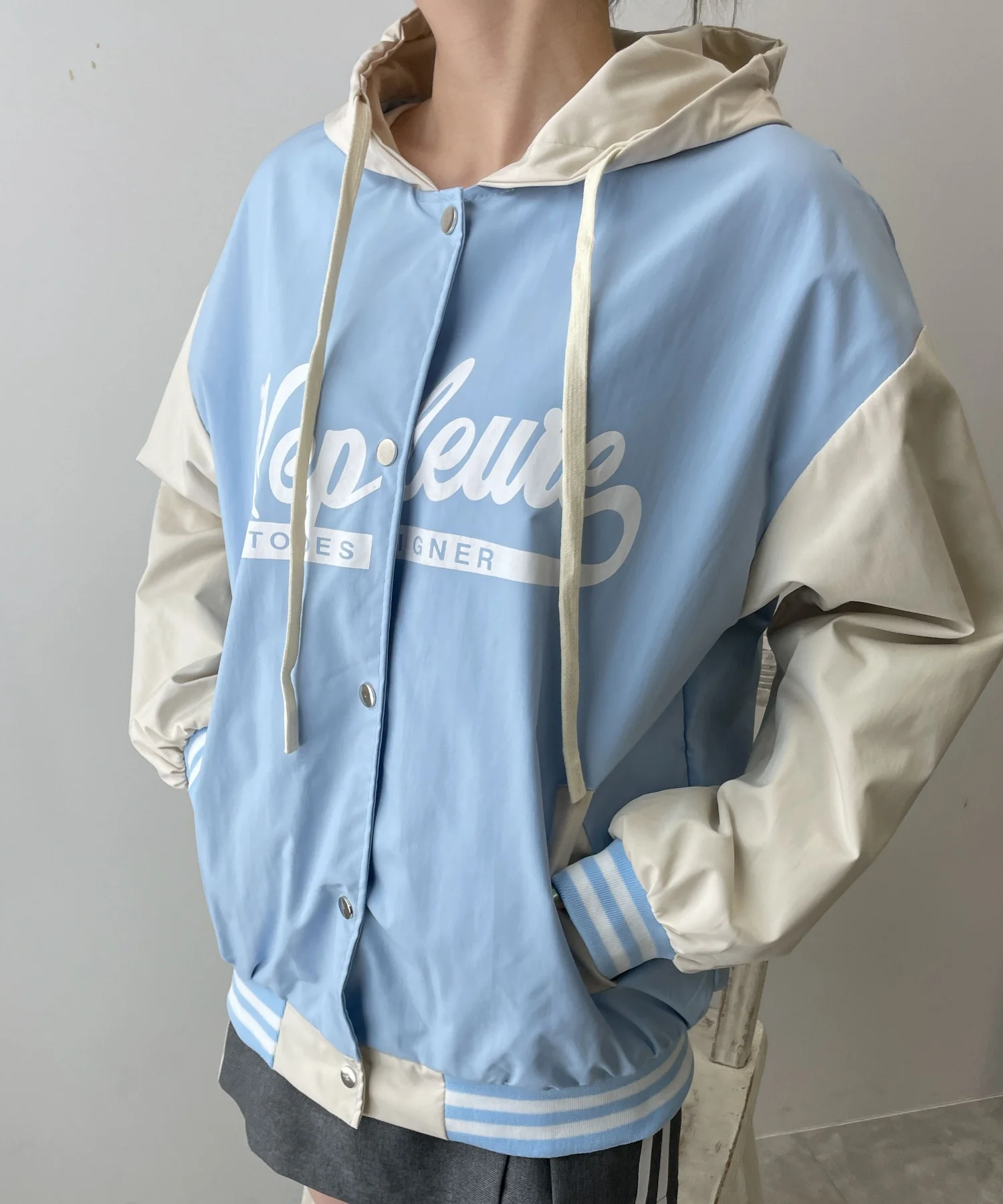 フード付きブルゾン - Image 6