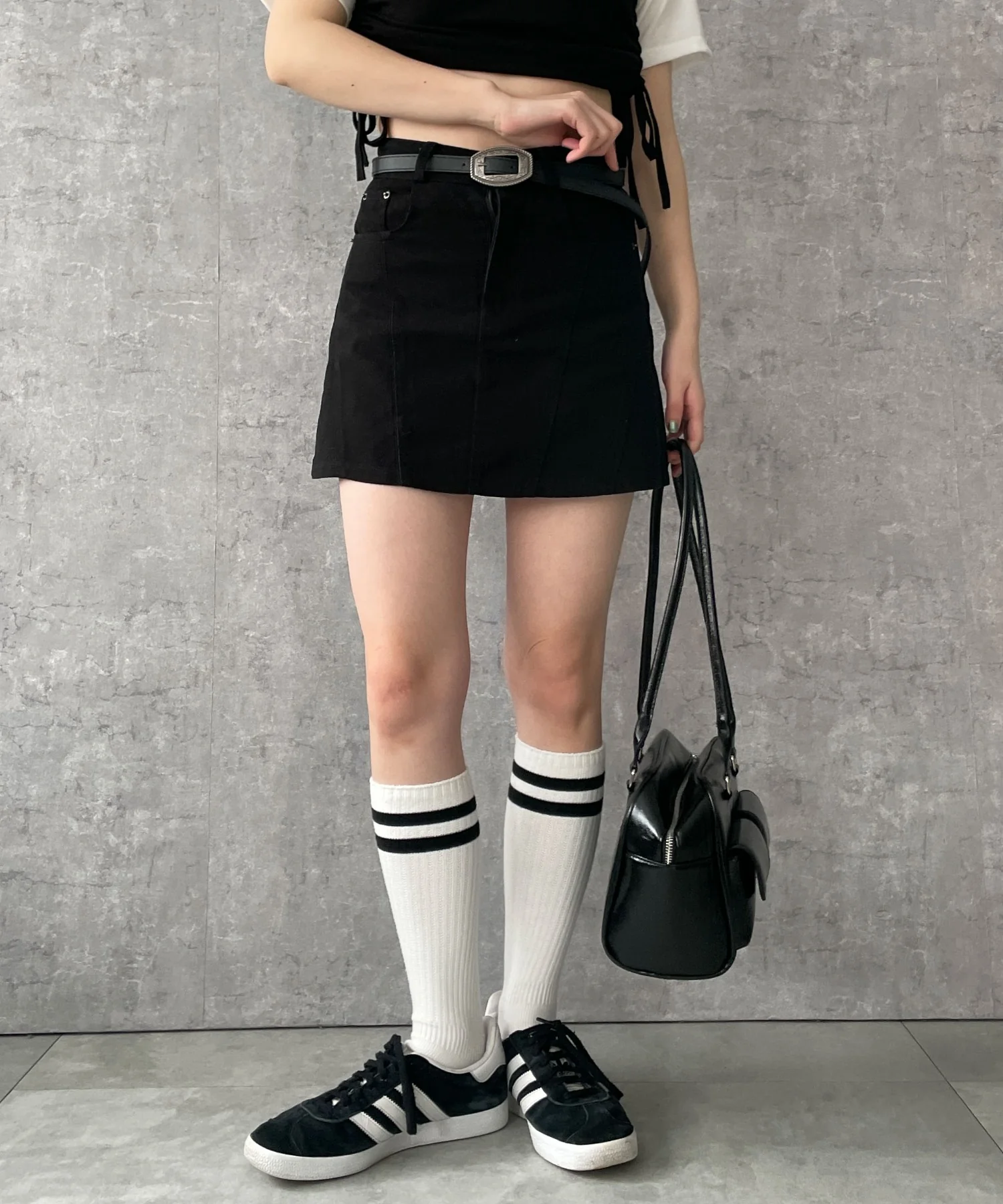 ベルトデニムスカート - Image 6