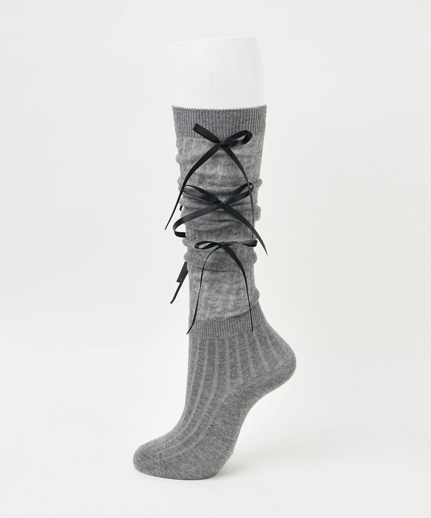 メニーリボンハイソックス(23-25cm) - Image 4