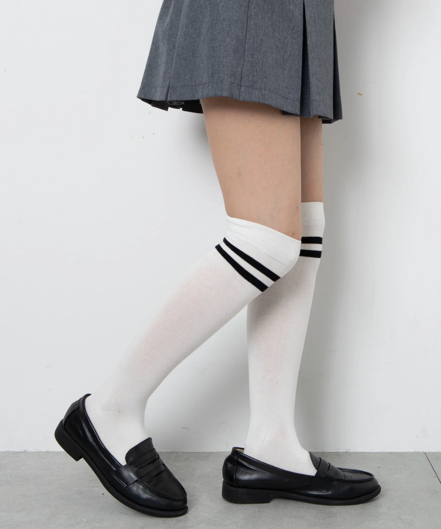 2ラインハイソックス(23-25cm) - Image 2
