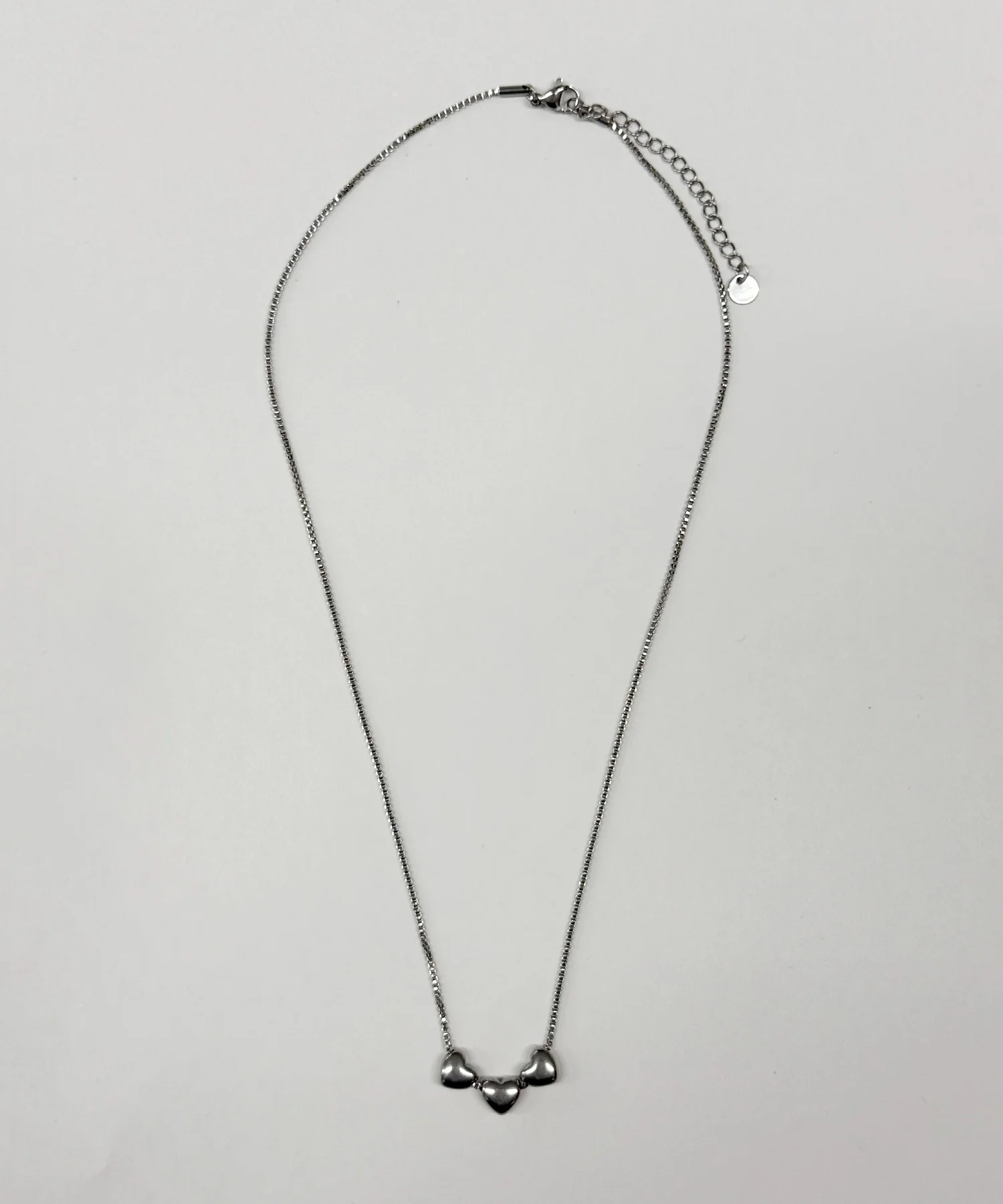 Lステンレス3モチーフネックレス - Image 3