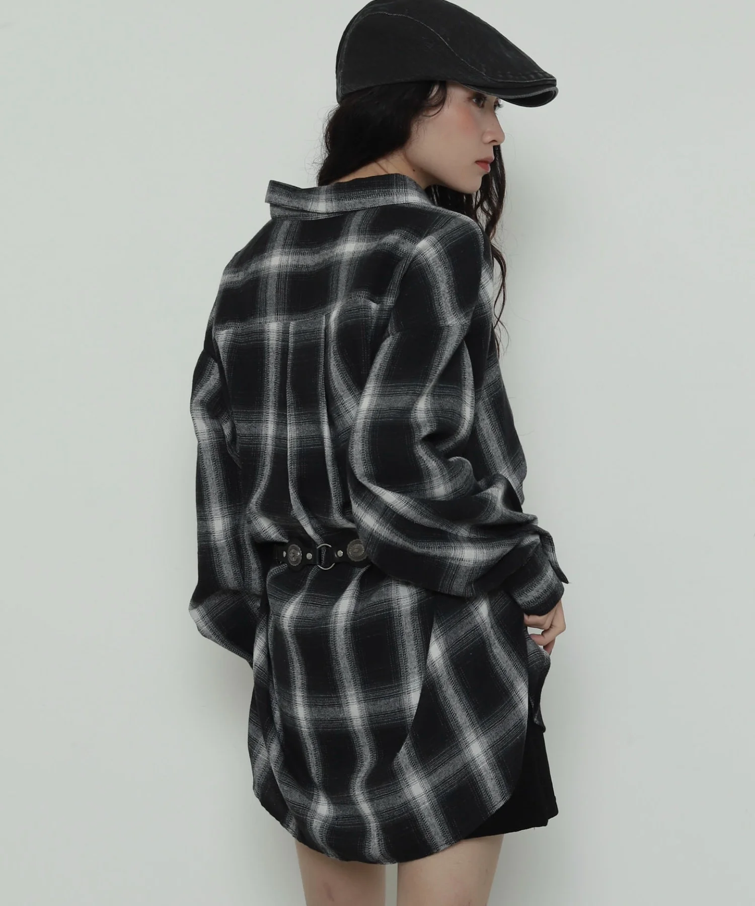 2WAYチェックBIGネルシャツ - Image 11