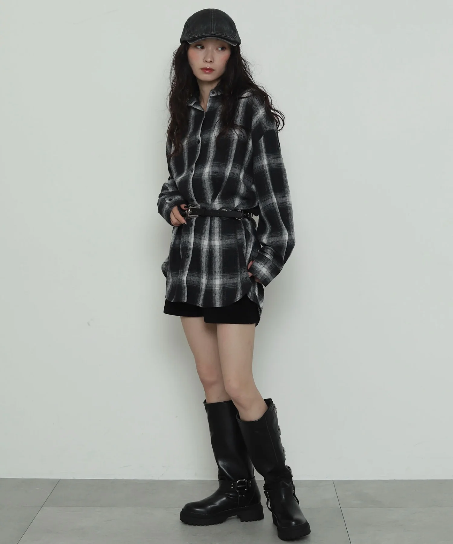 2WAYチェックBIGネルシャツ - Image 17