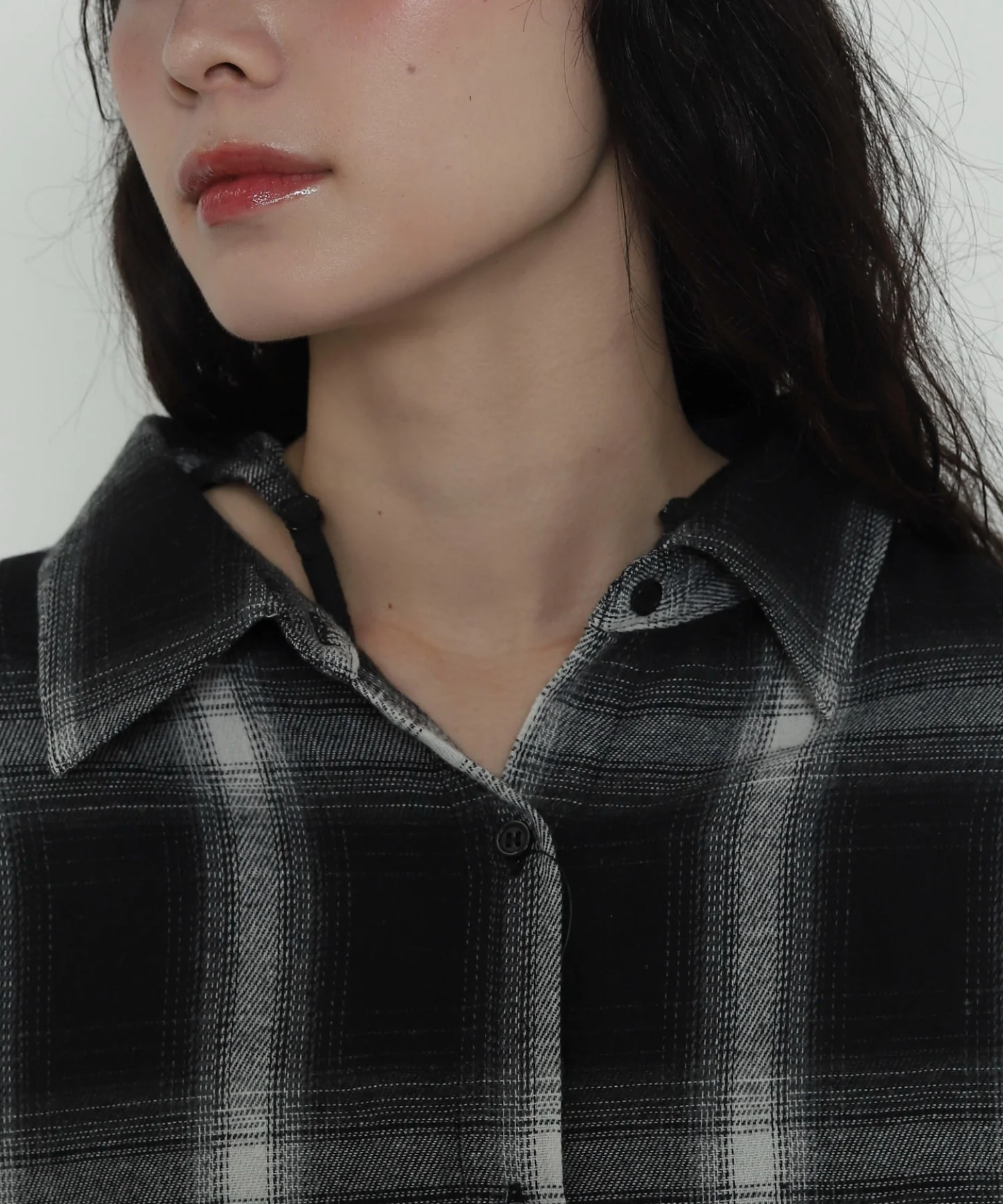 2WAYチェックBIGネルシャツ - Image 3