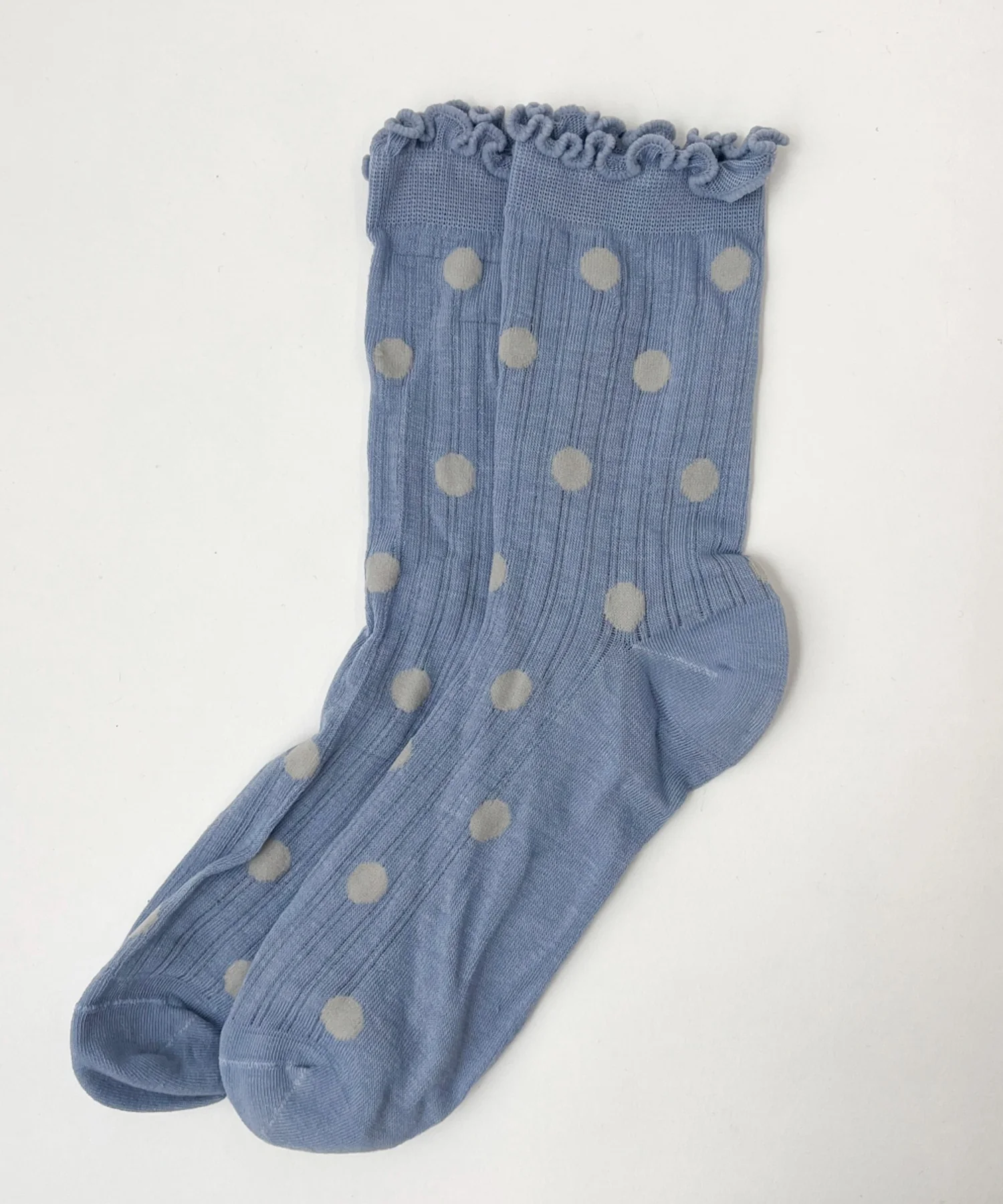 ドット柄フリルソックス(23-25cm) - Image 6