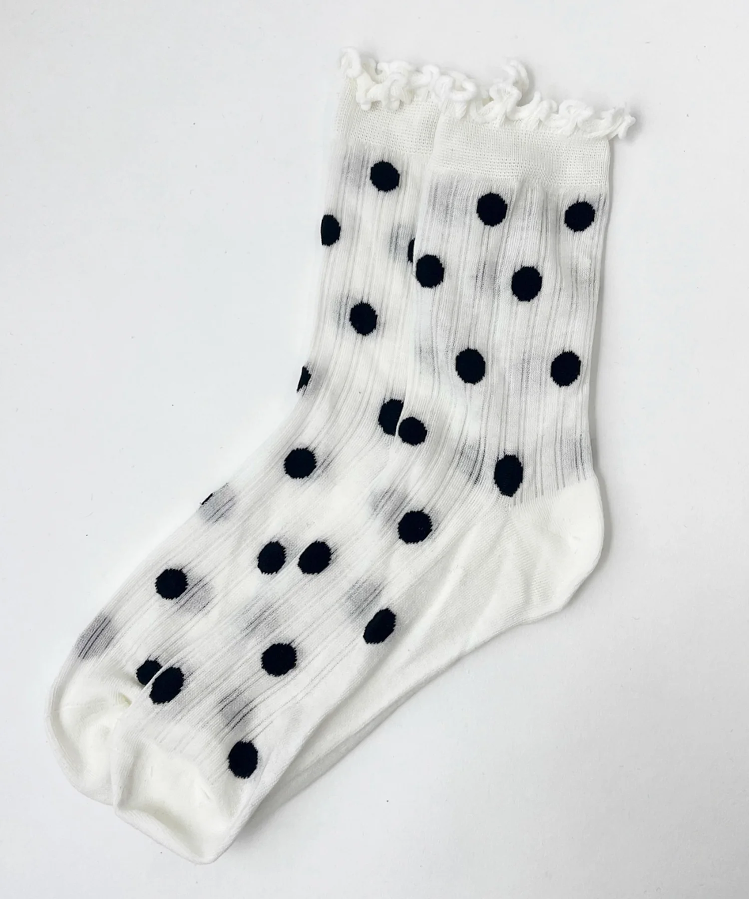 ドット柄フリルソックス(23-25cm) - Image 7