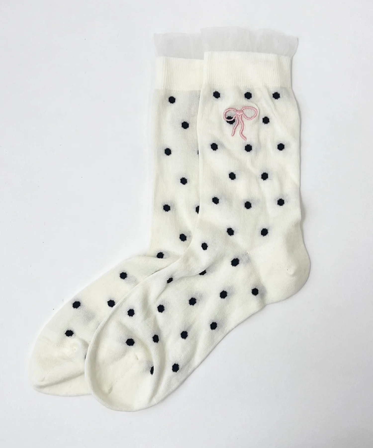アソートリボンデザインソックス(23-25cm) - Image 5