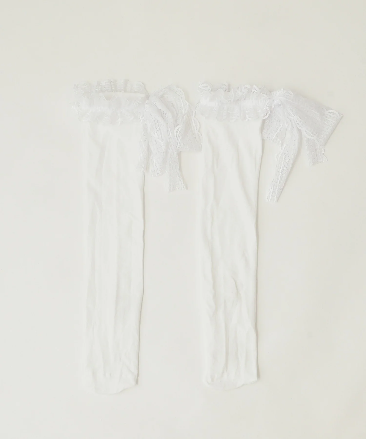 リボンレースハイソックス(23-25cm) - Image 7