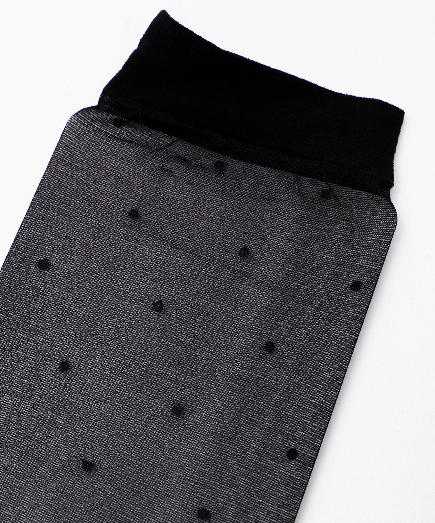ドット柄シアーハイソックス(23-25cm) - Image 5