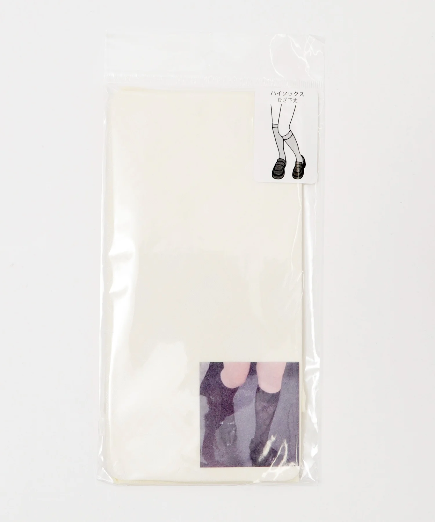 チェック柄シアーハイソックス(23-25cm) - Image 10