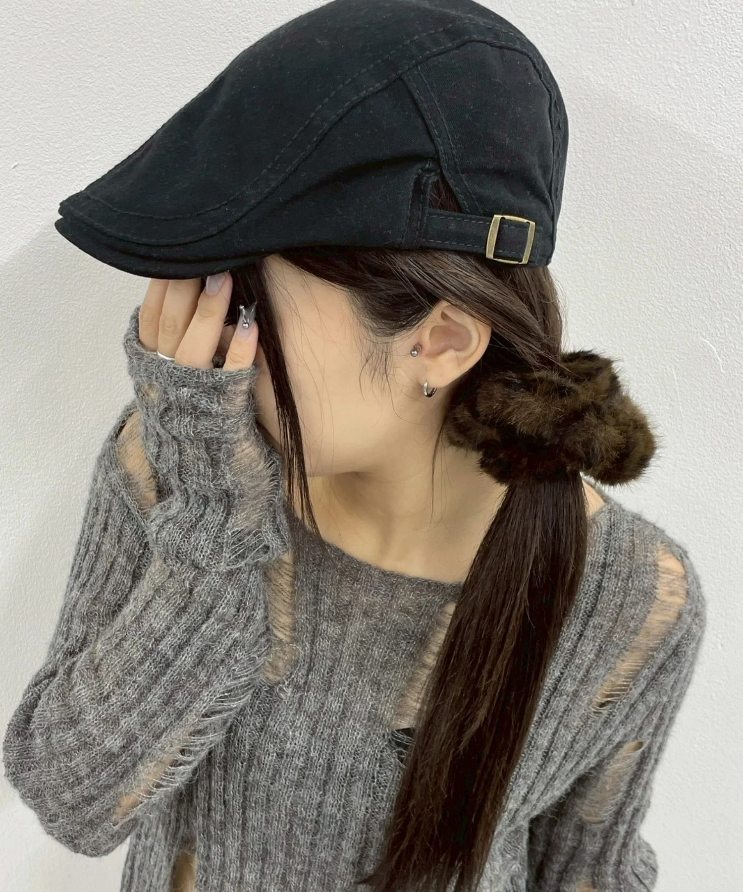 Lボリュームファーシュシュ - Image 5