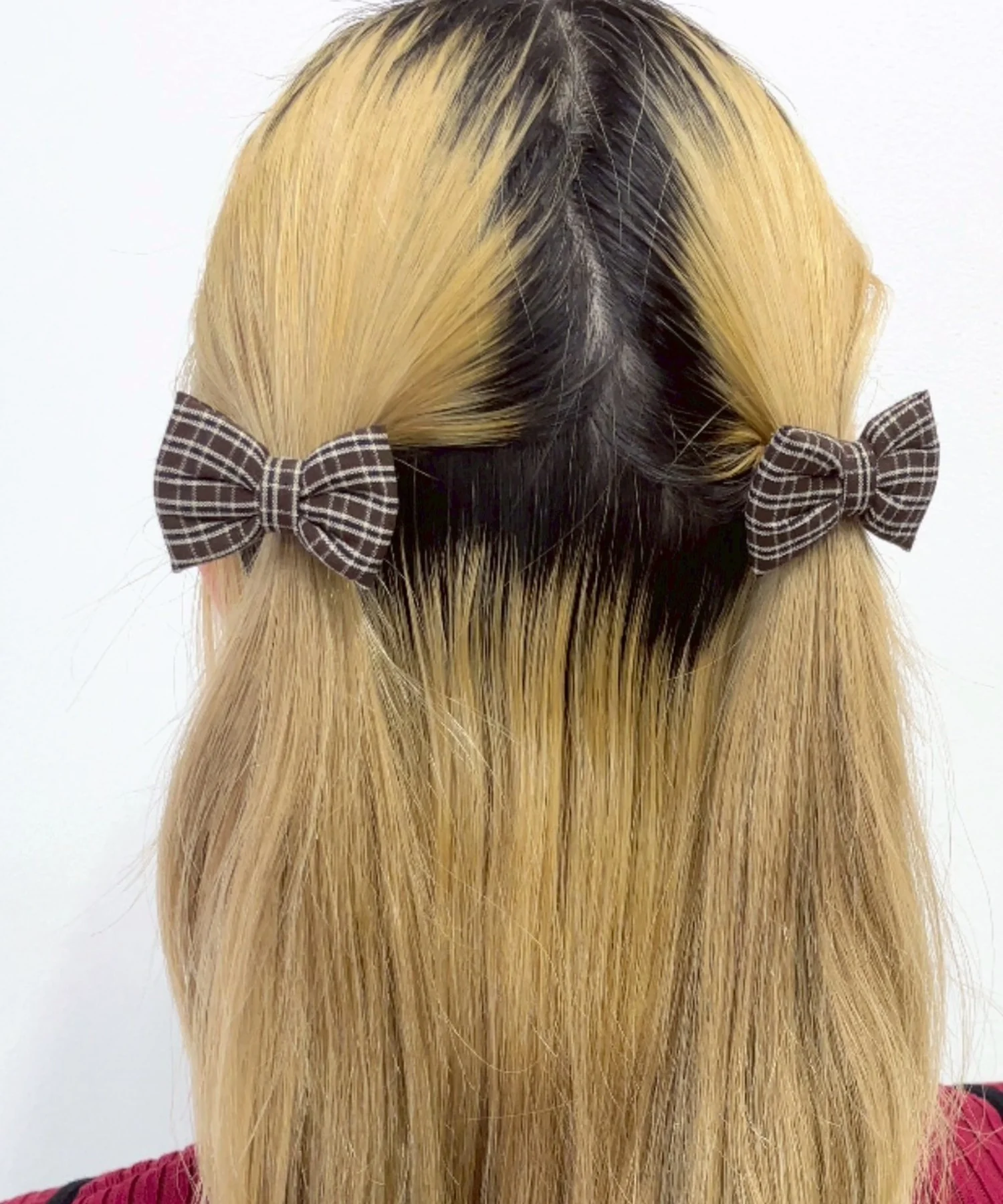 L2Pチェックリボンヘアゴム - Image 4