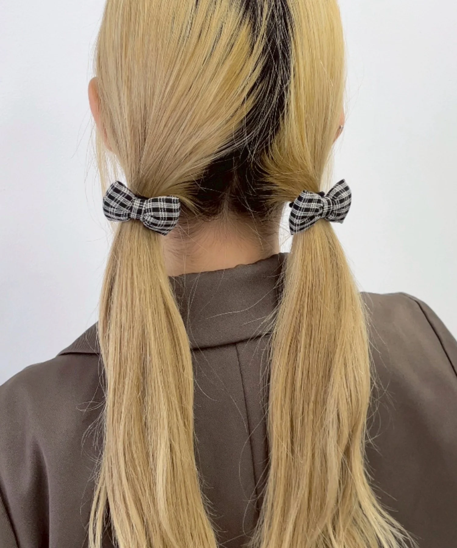L2Pチェックリボンヘアゴム - Image 6