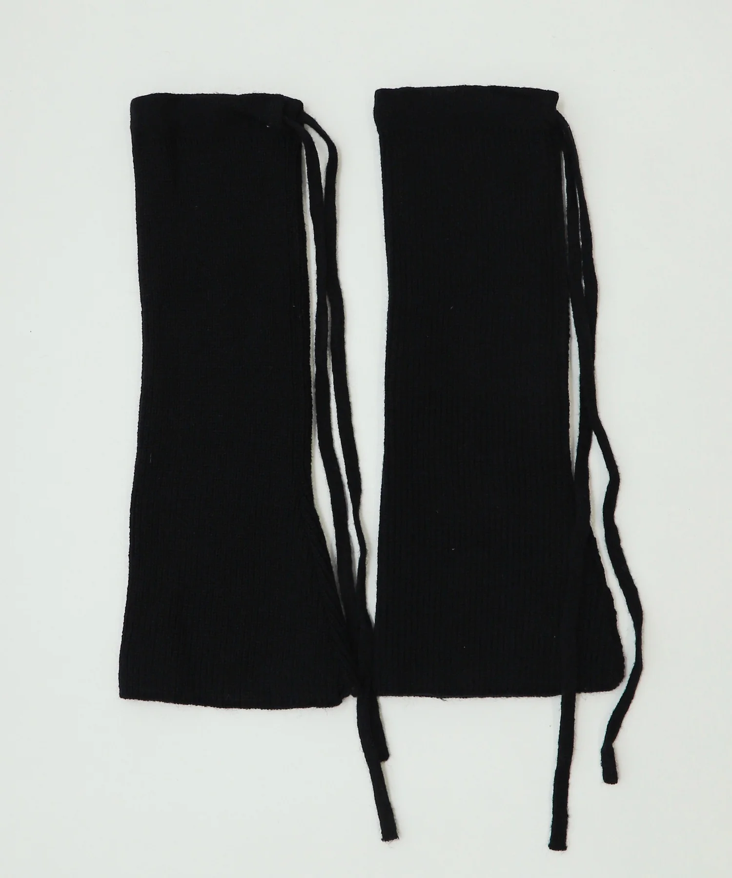 レースアップデザインニットレッグカバー(23-25cm) - Image 7