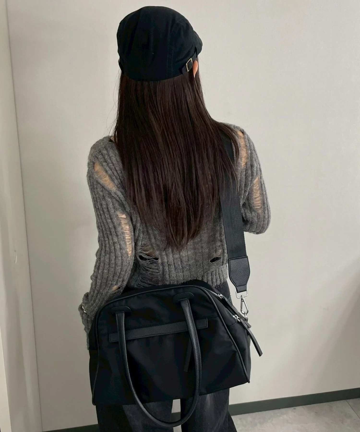 2wayPUコンビボストンバッグ - Image 4