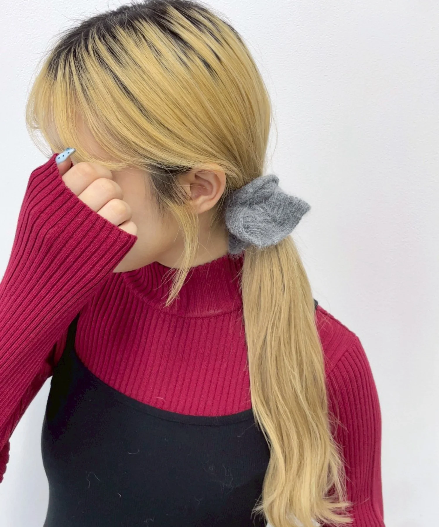 Lニットシュシュ - Image 3