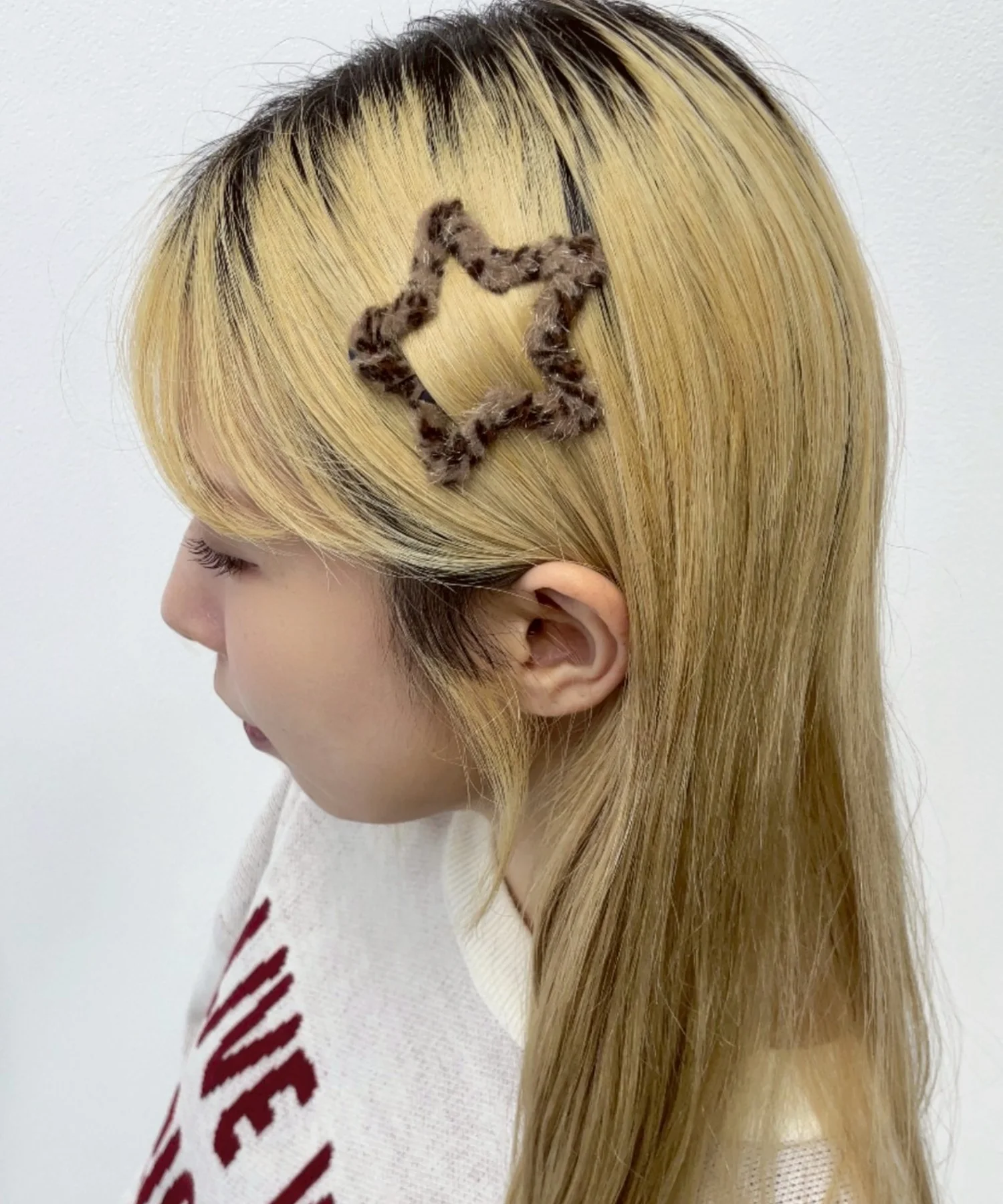 Lレオパードモチーフヘアピン - Image 4
