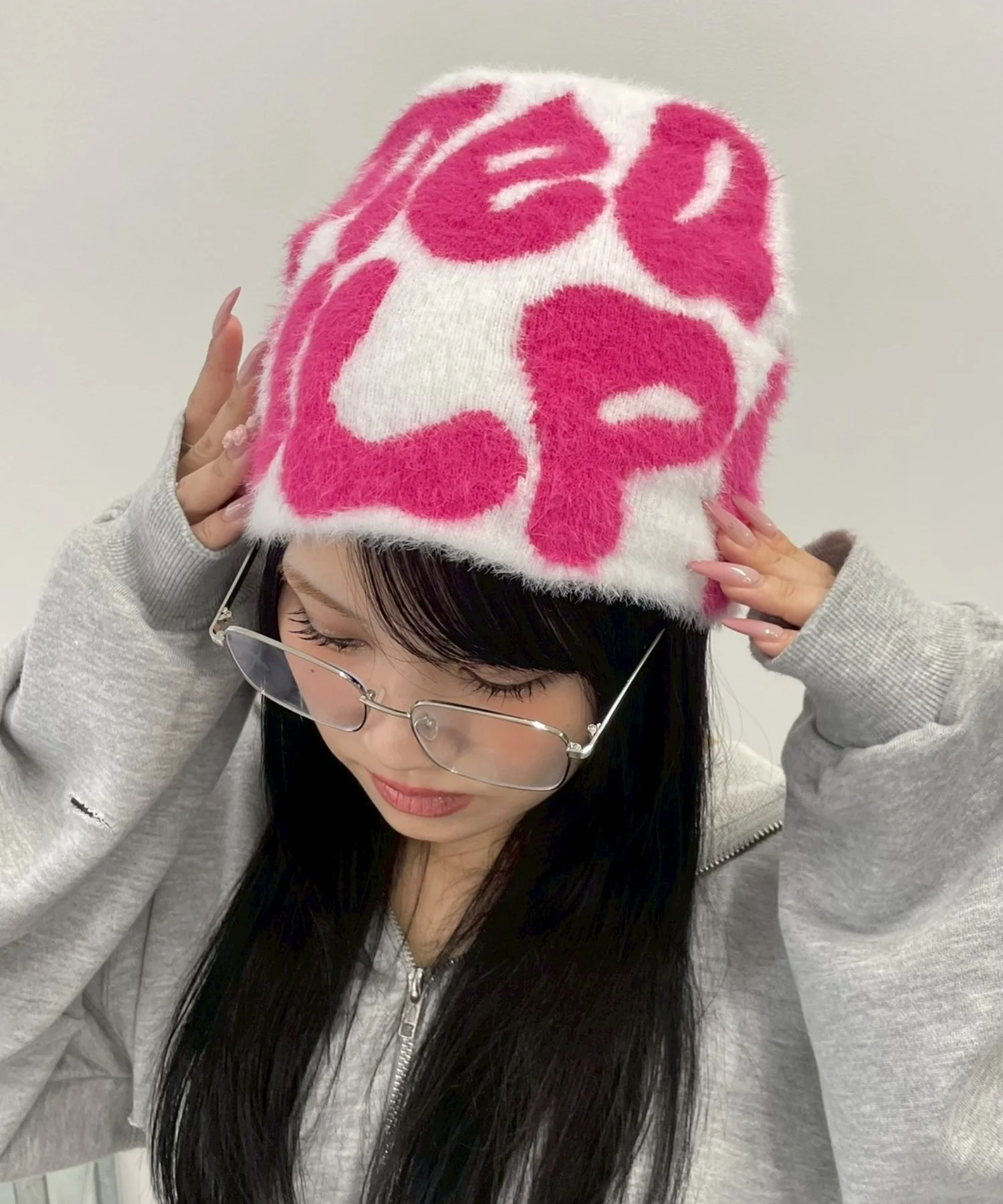 ロゴシャギーシングルニットワッチ - Image 2