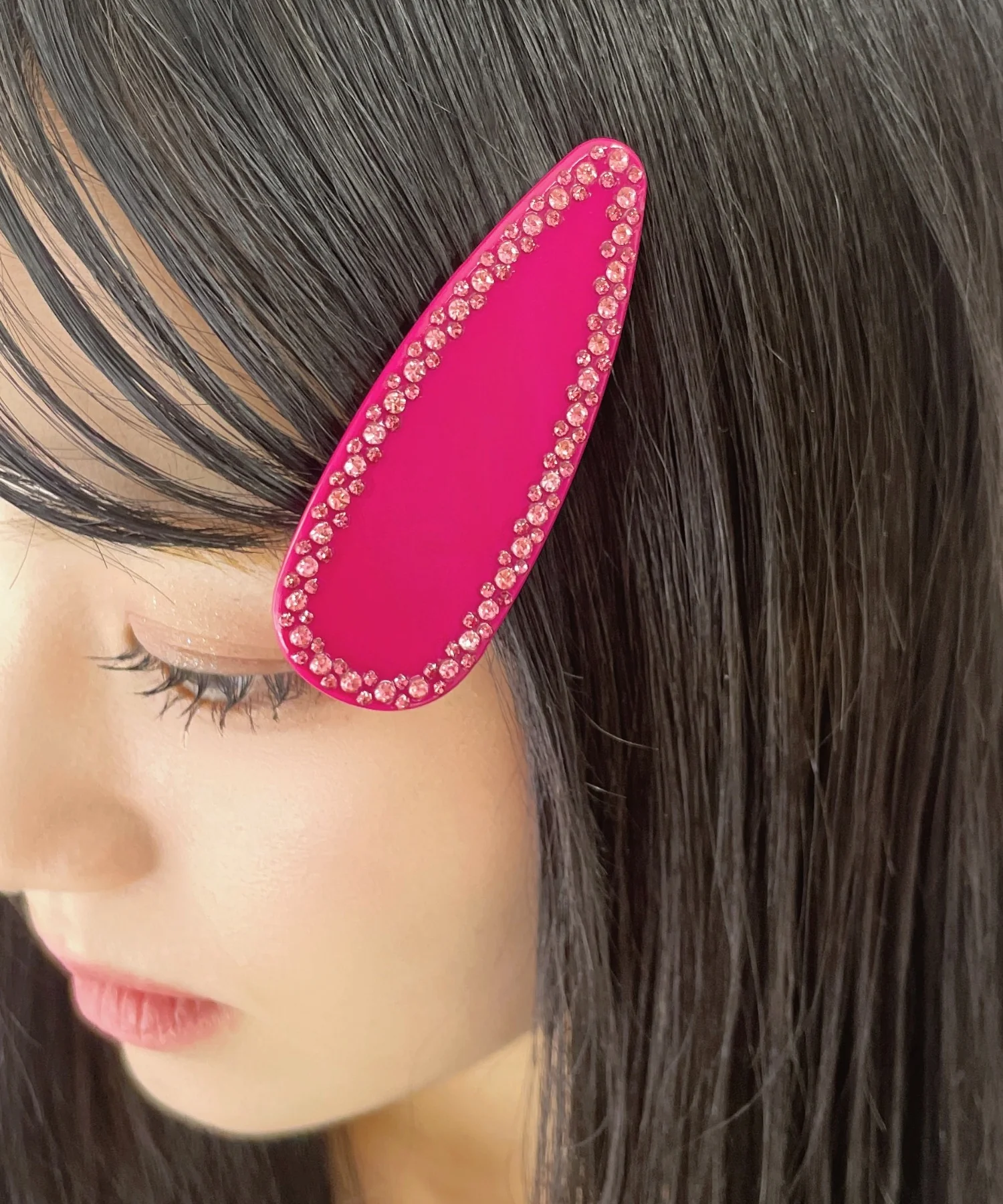 Lビジューアクリルクリップ - Image 4