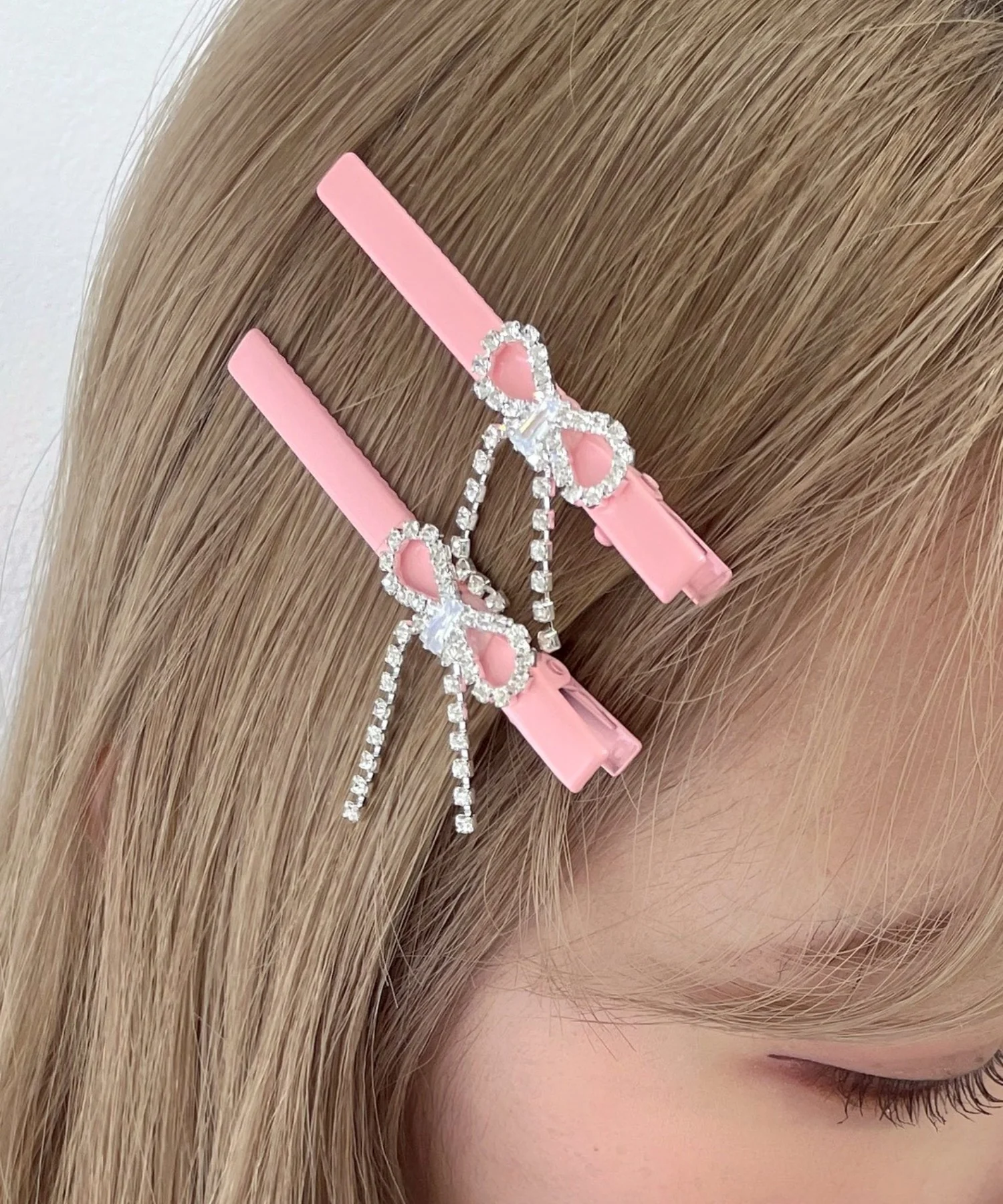 L2Pビジューリボンヘアクリップ - Image 3