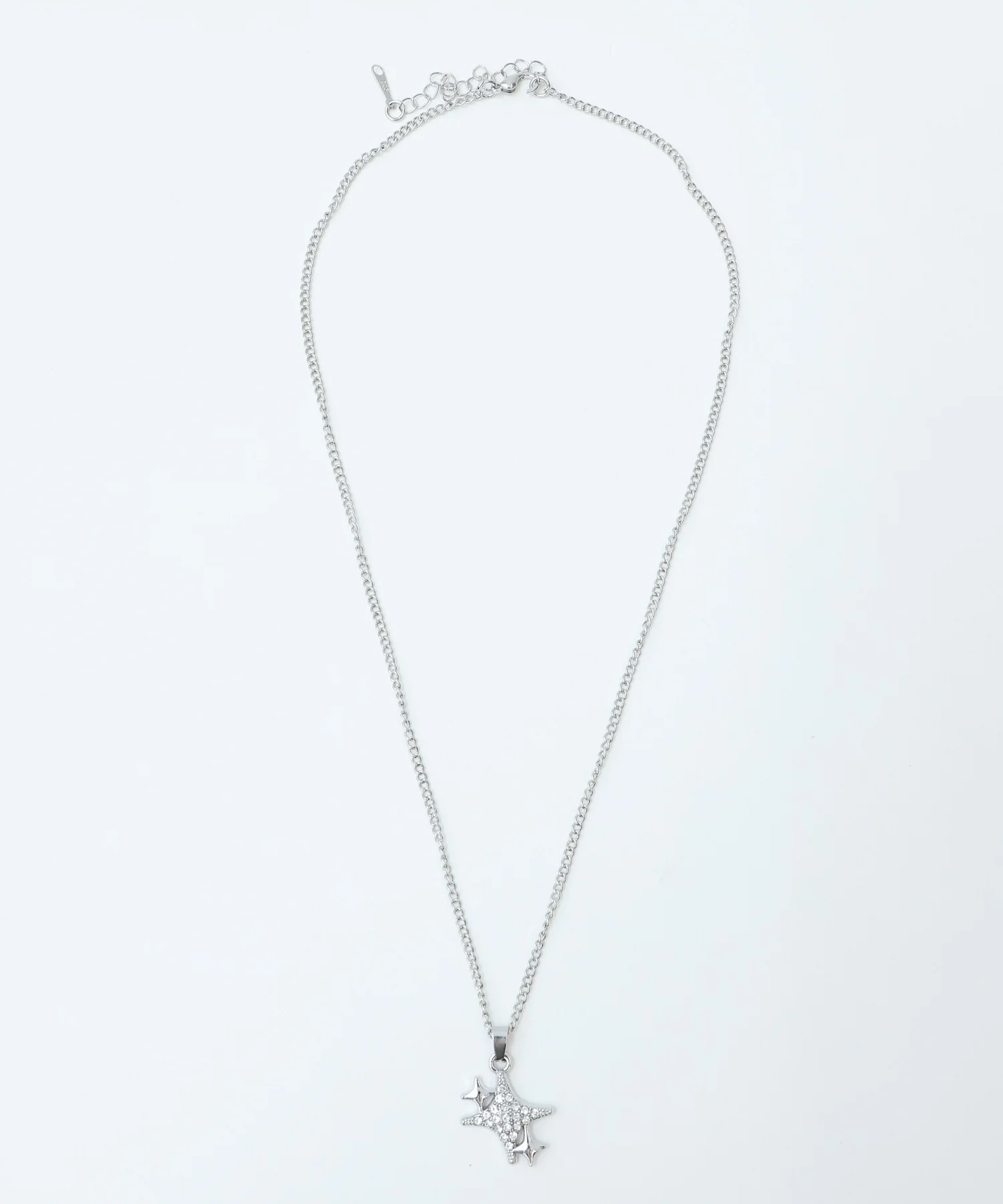 Lラインストーンモチーフネックレス - Image 10