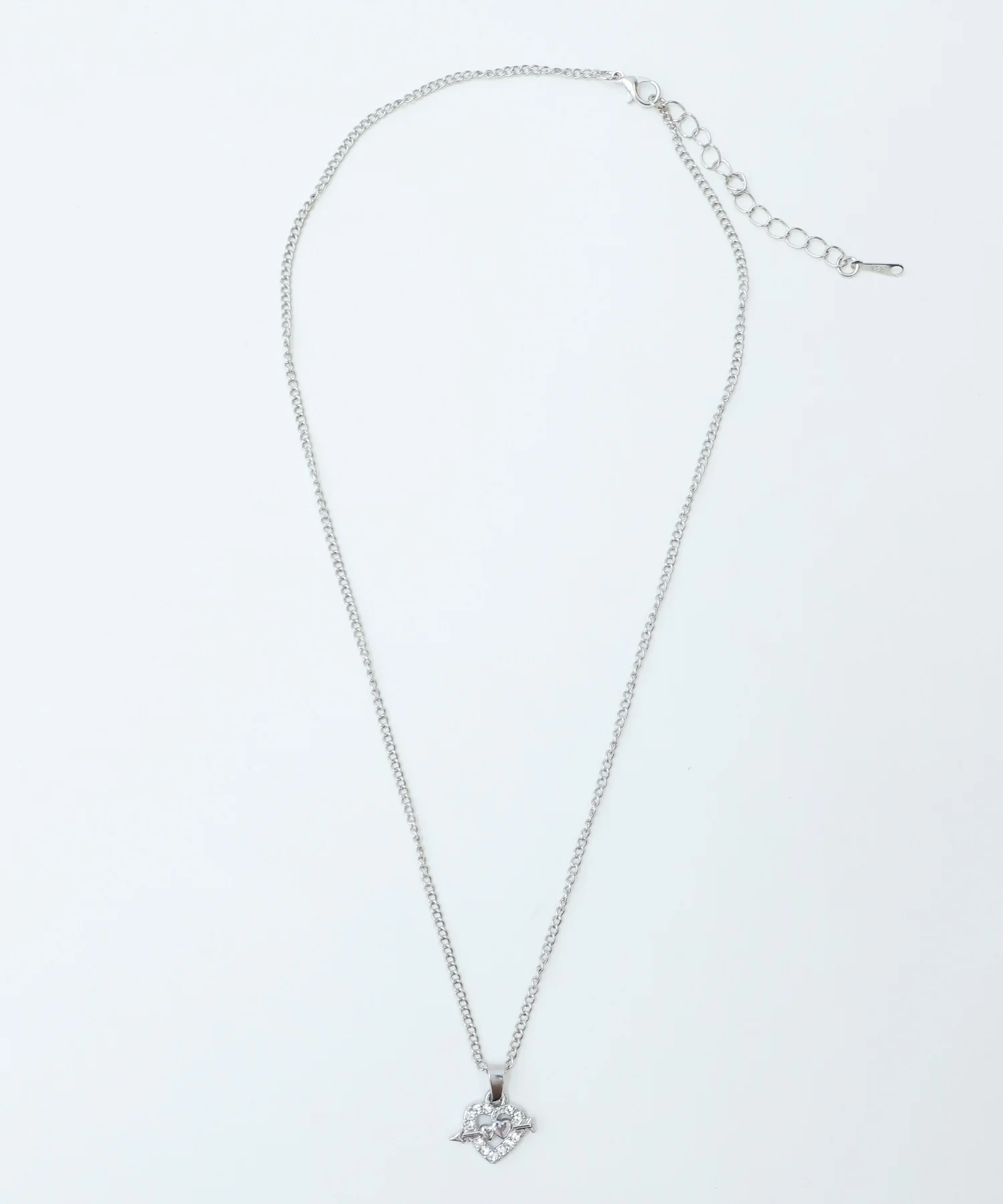Lラインストーンモチーフネックレス - Image 7