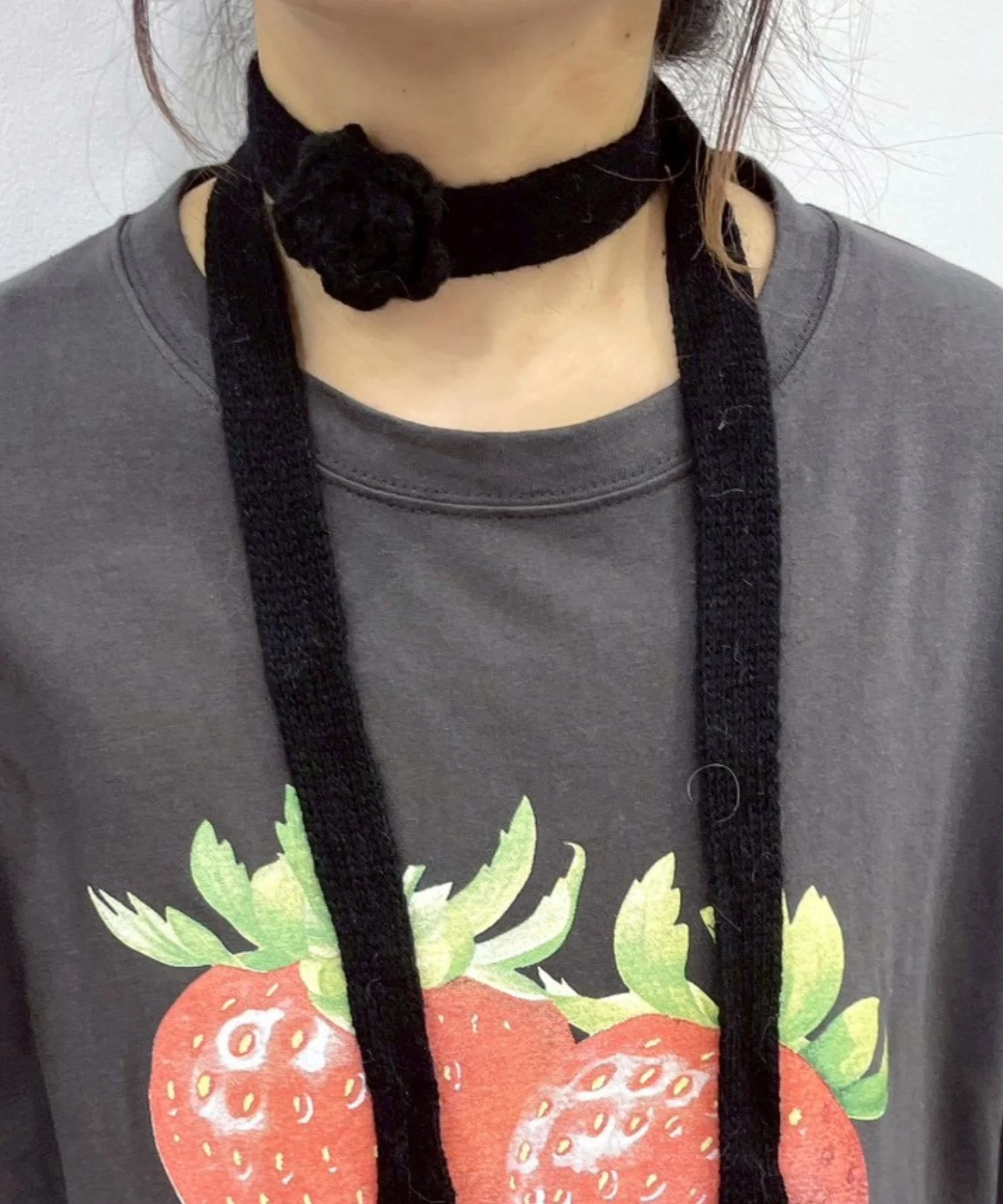 Lフラワーニットチョーカー - Image 3