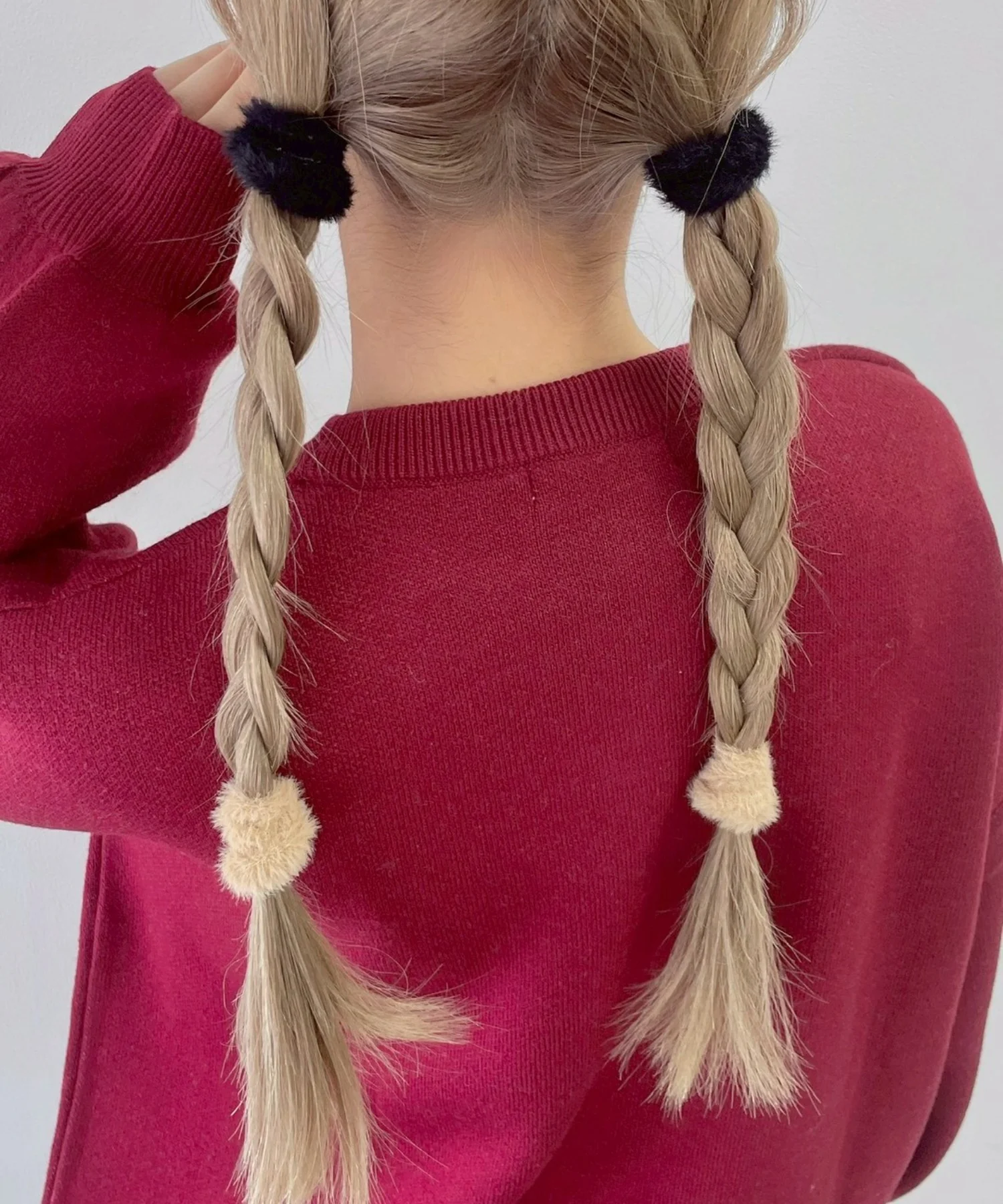 L4Pカラーファーリングヘアゴム - Image 4