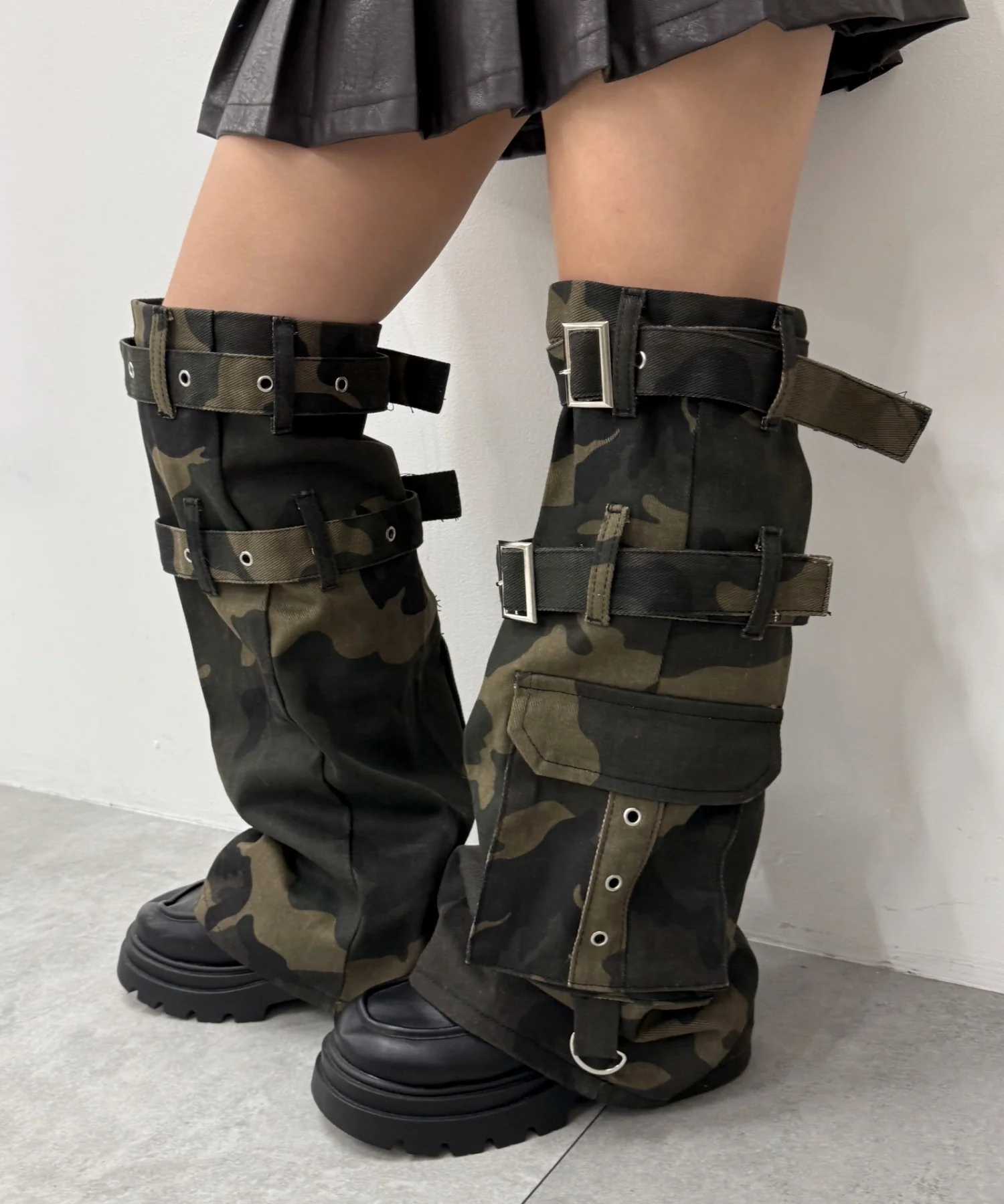 迷彩柄レッグカバー - Image 7