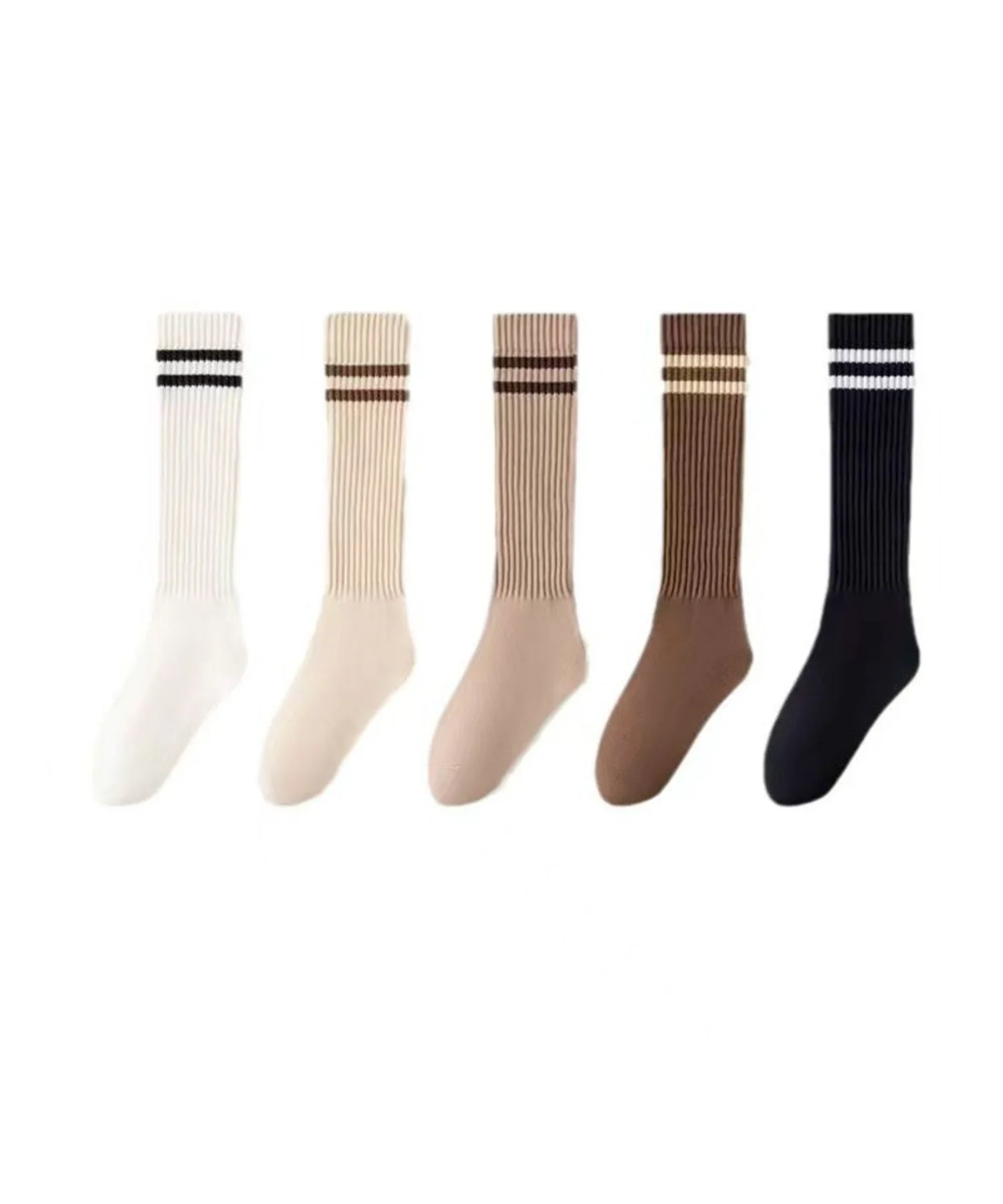 ラインリブハイソックス(23-25cm) - Image 6