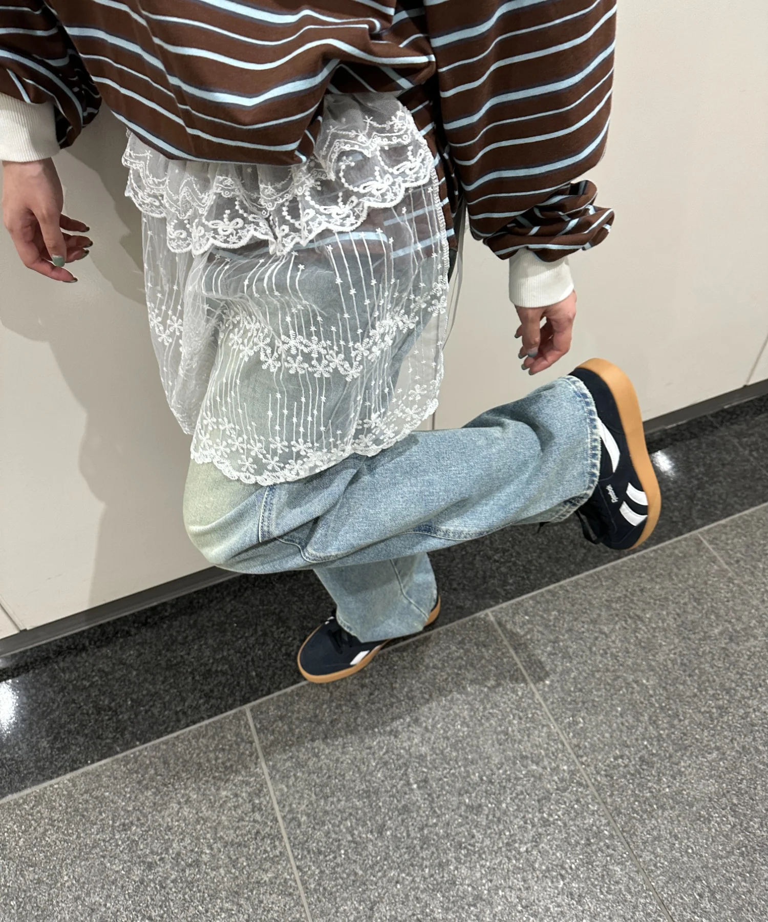 レースリボンラップスカート - Image 3