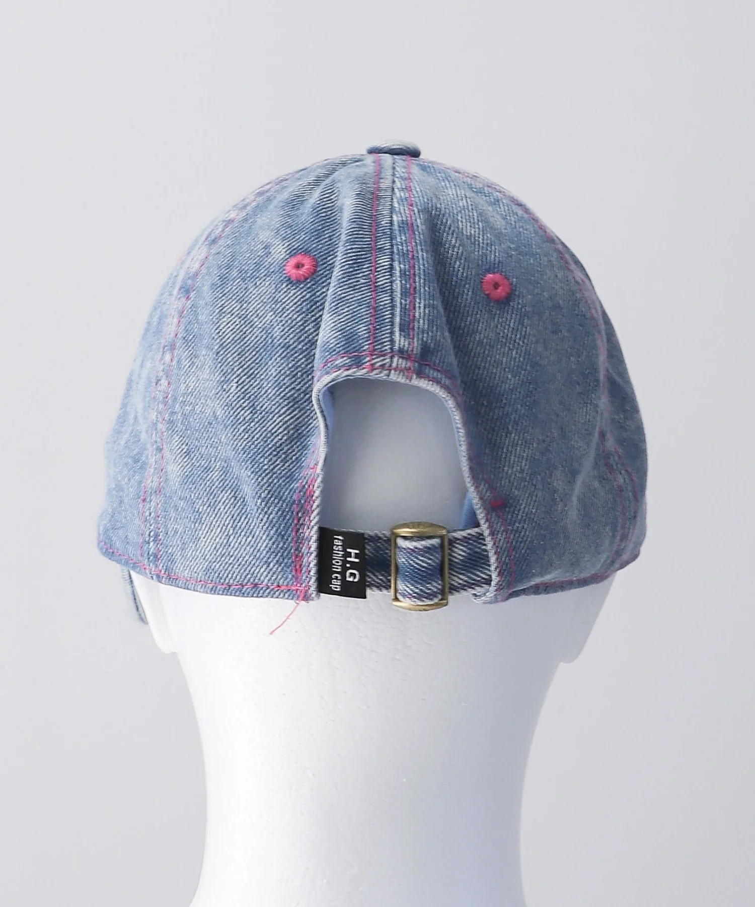 ハートフリンジ刺繍キャップ - Image 3
