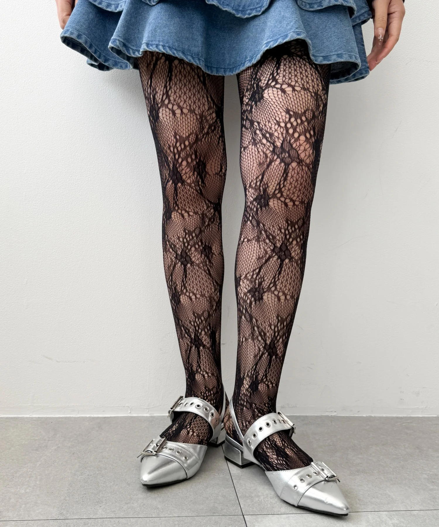 総柄タイツ2 - Image 4