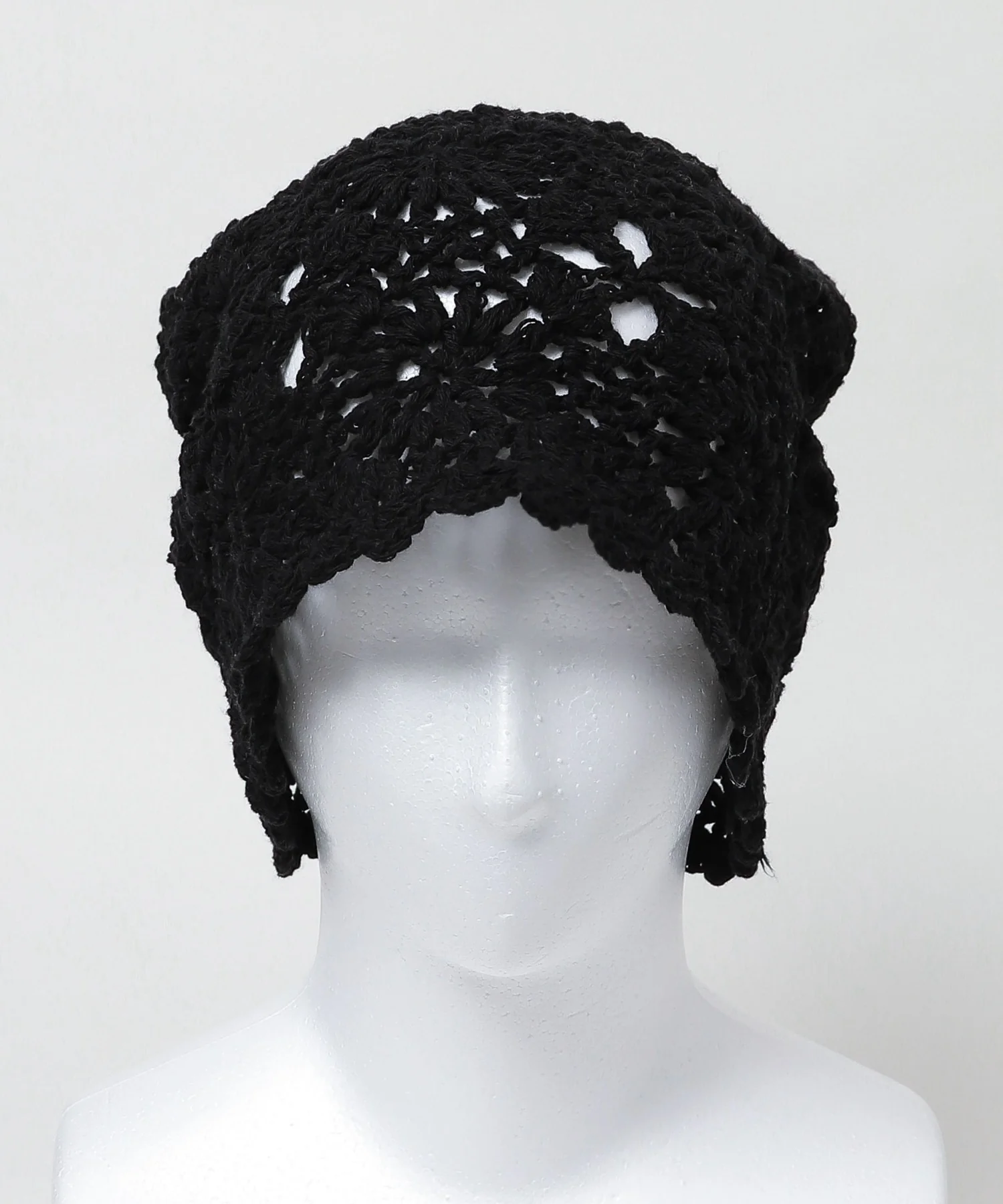 Lフラワークロシェニットキャップ - Image 15