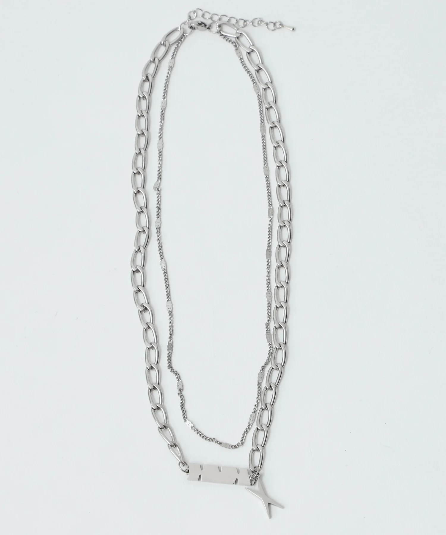 Lモチーフ2連ネックレス - Image 6