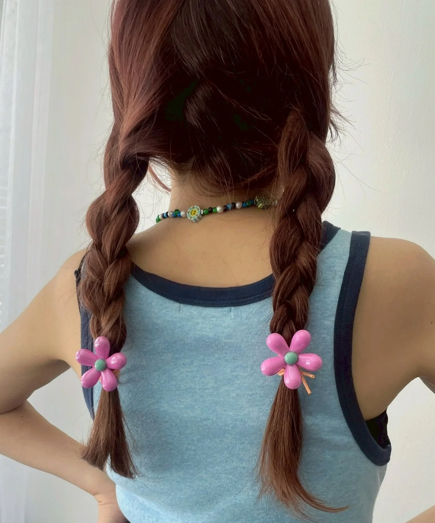 L2Pフラワーモチーフヘアゴム - Image 7