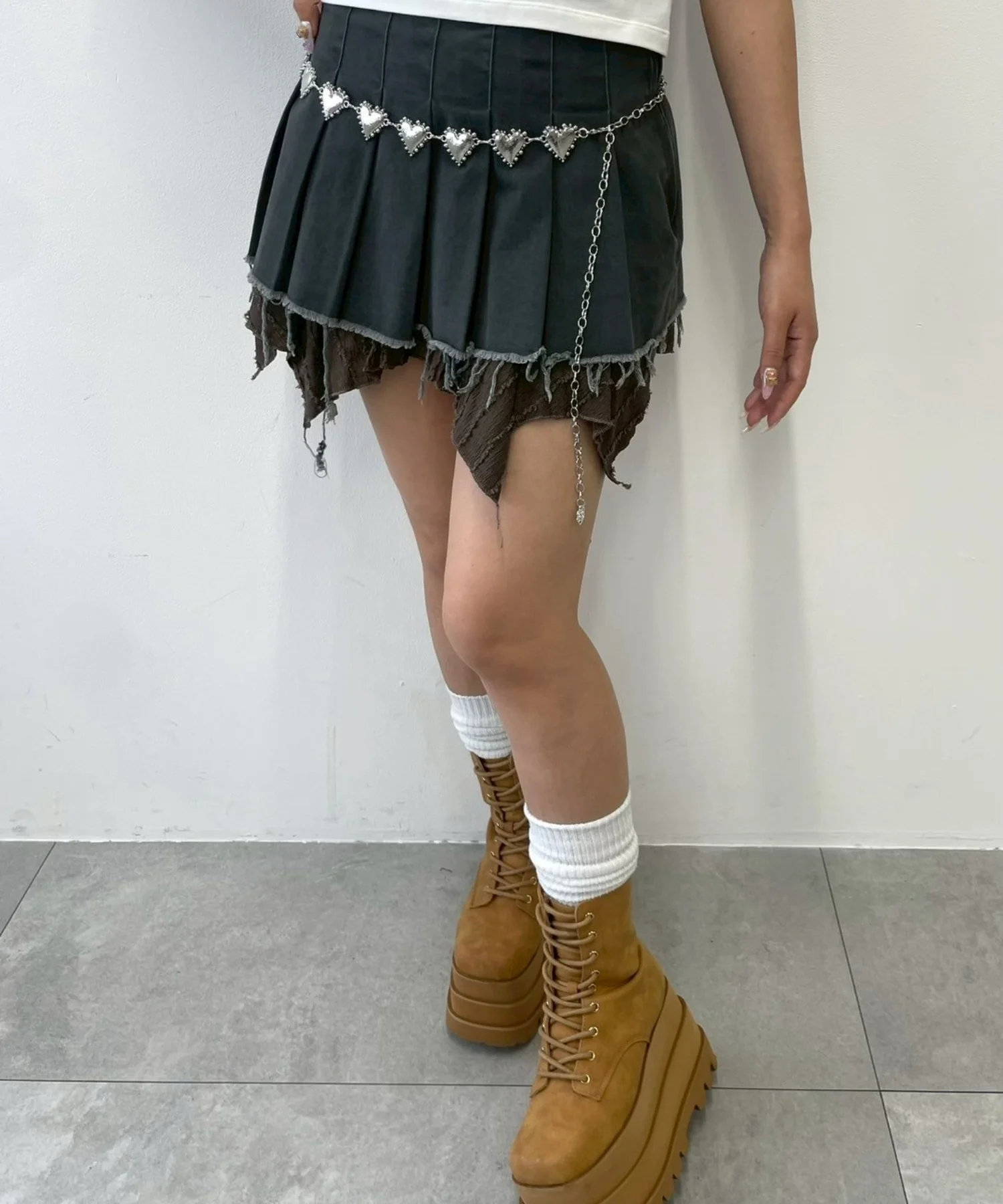 Lハートチェーンベルト - Image 4