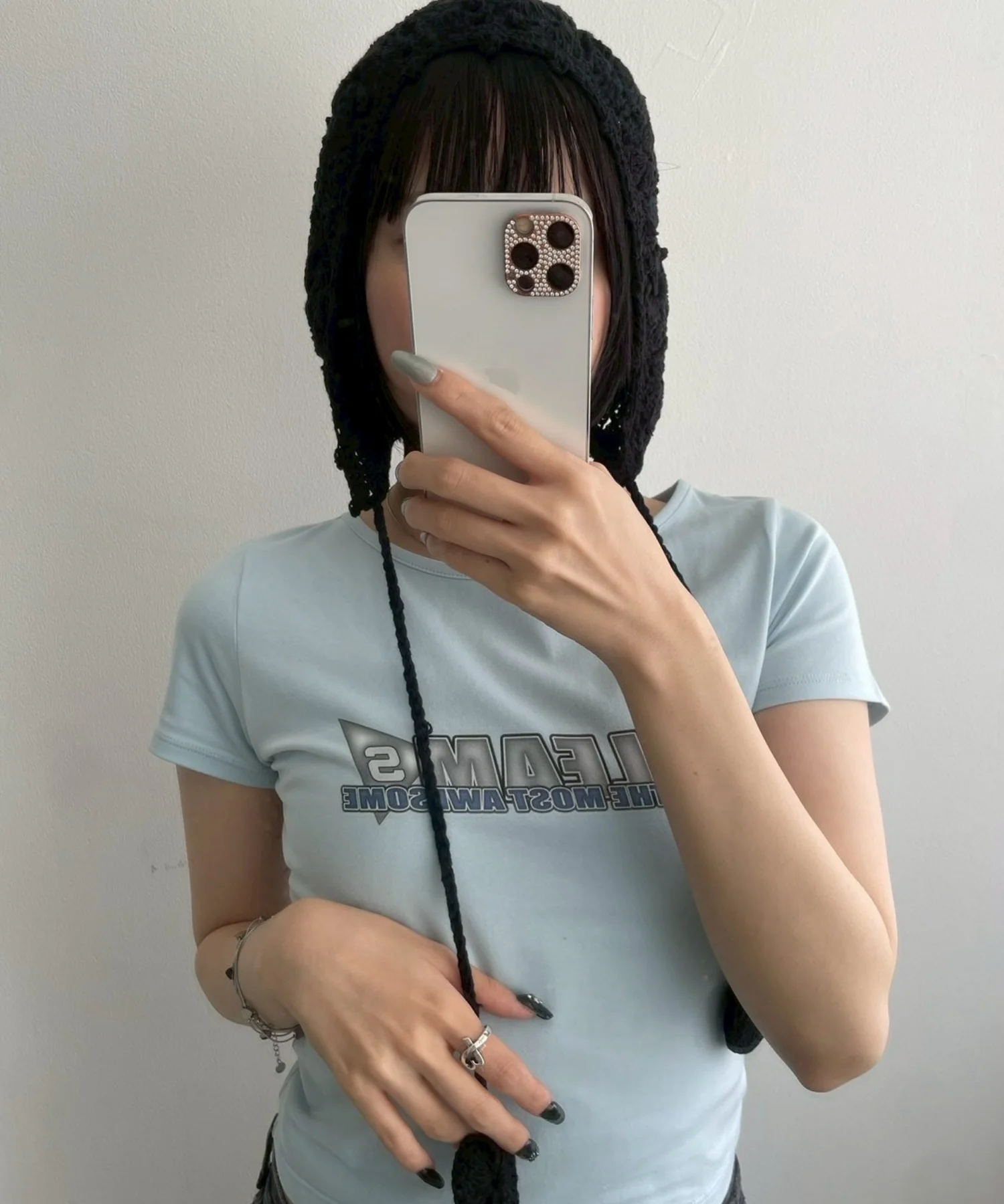 紐付きクロシェハット - Image 2