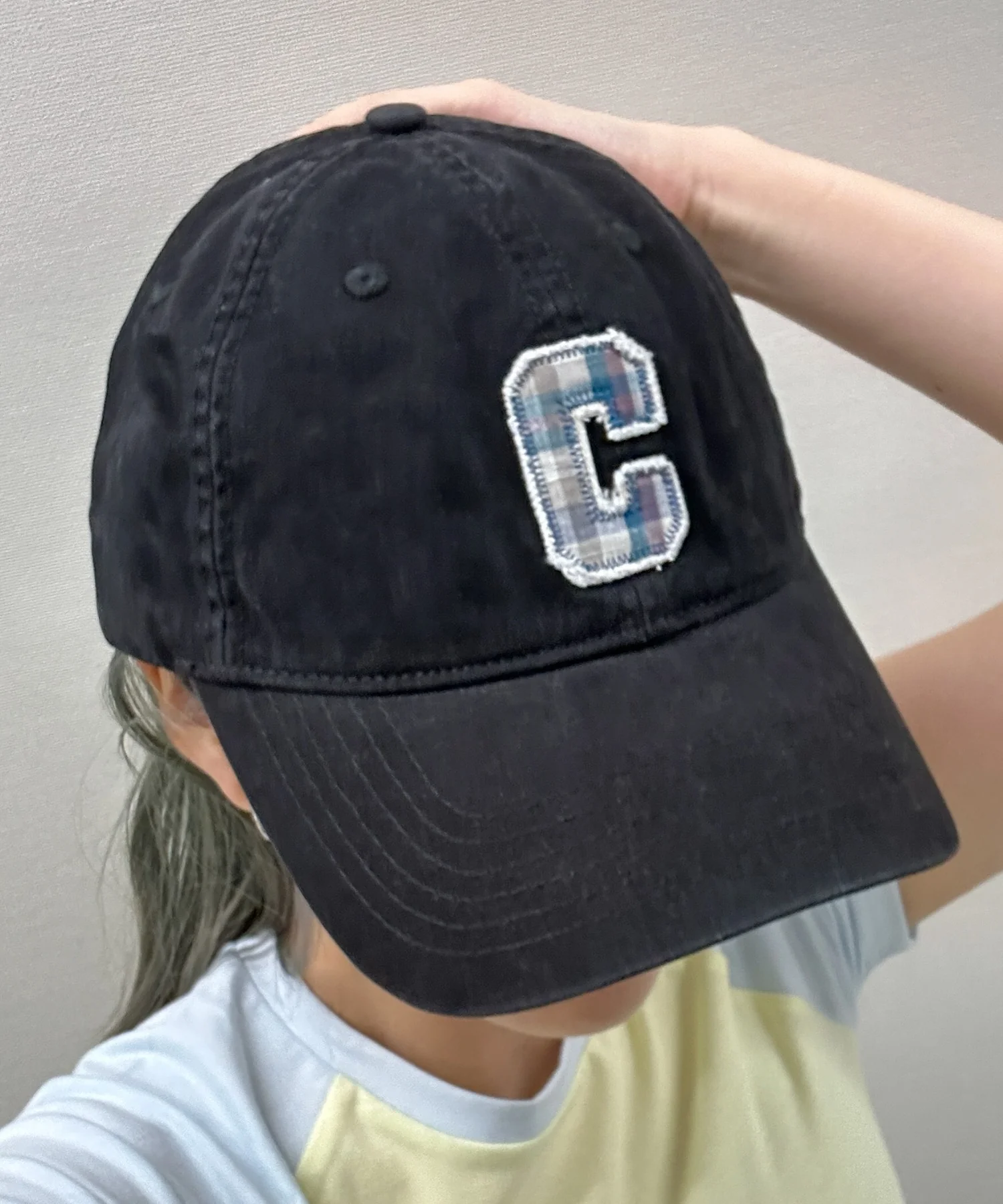 チェックロゴワンポイントキャップ - Image 6