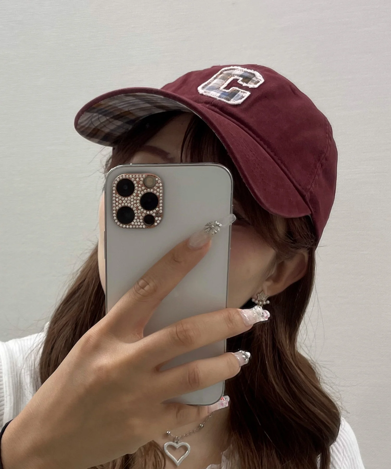 チェックロゴワンポイントキャップ - Image 7