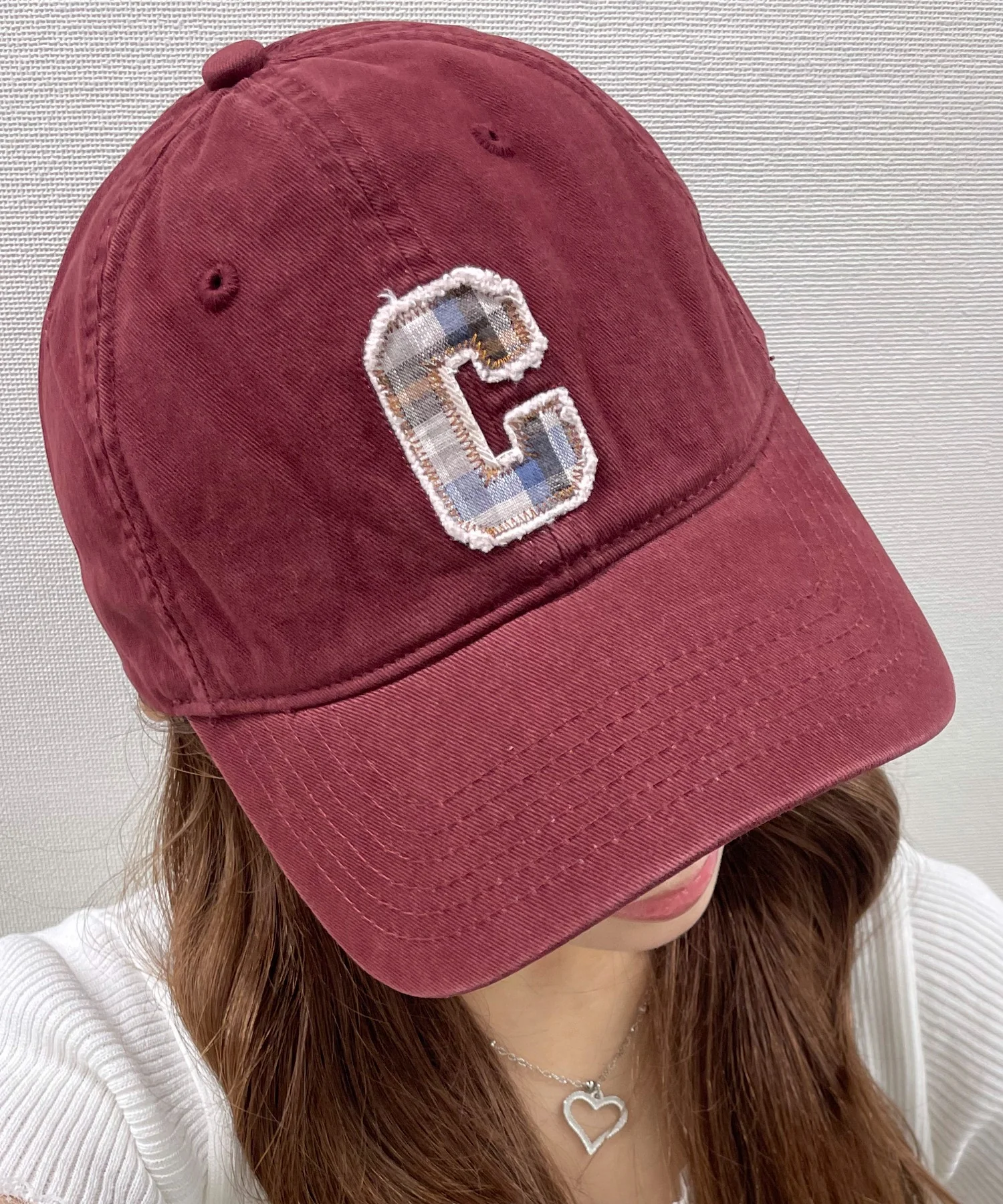チェックロゴワンポイントキャップ - Image 8
